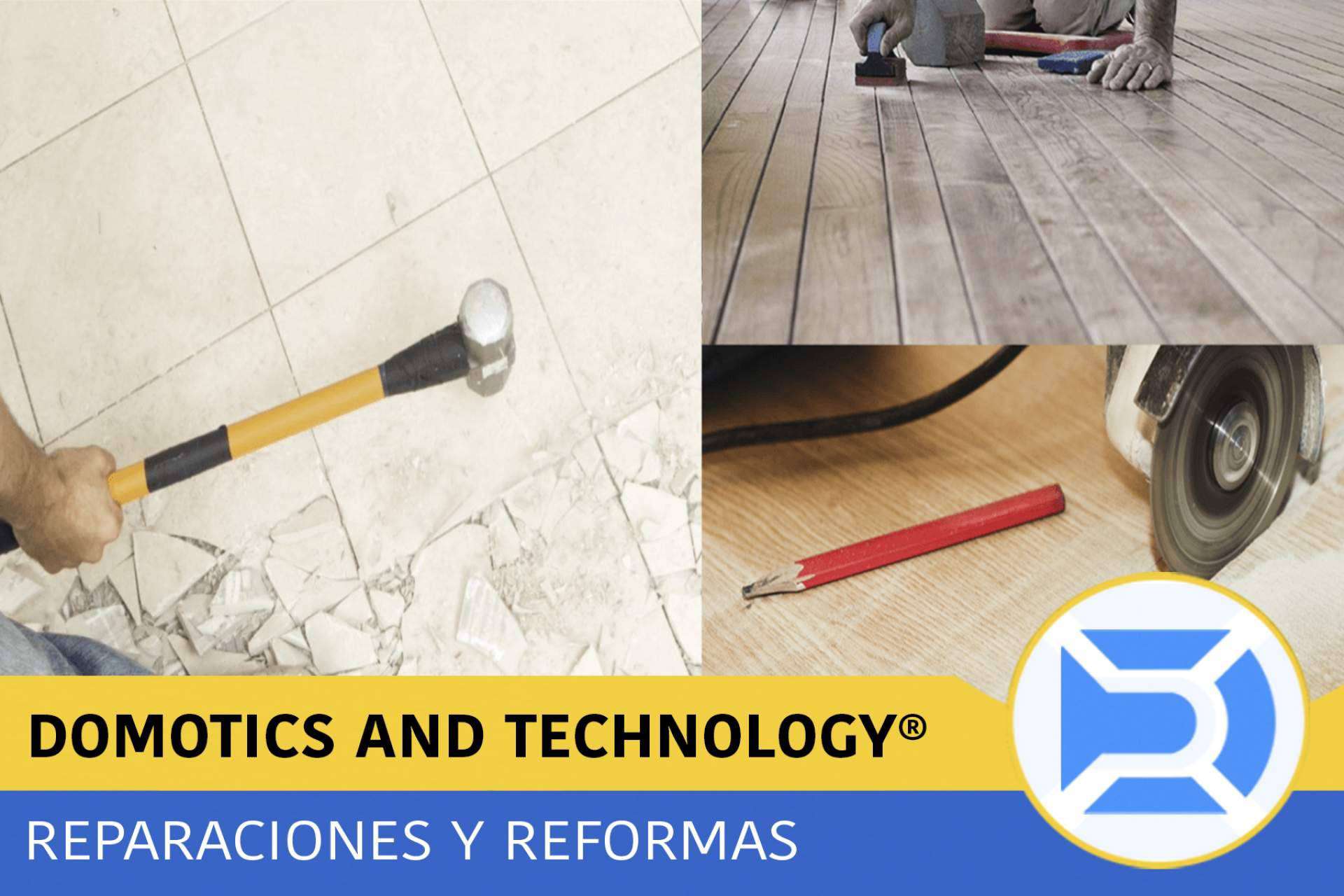 ¿Qué beneficios brindan las reparaciones integrales y las reformas de Domotics and Technology?