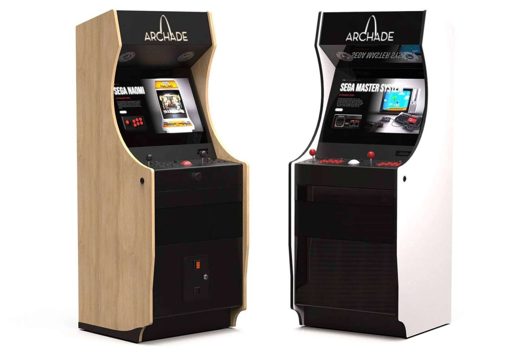 Para los nostálgicos de los videojuegos retro, Archade dispone de máquinas arcade