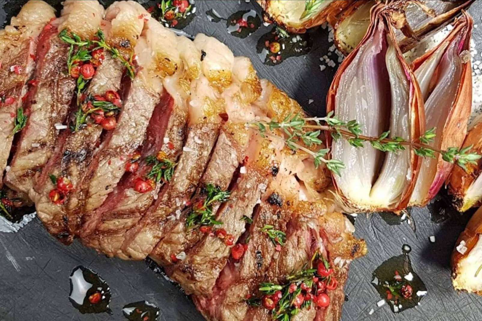 El menú degustación Mar y Montaña del restaurante Vic Brasería