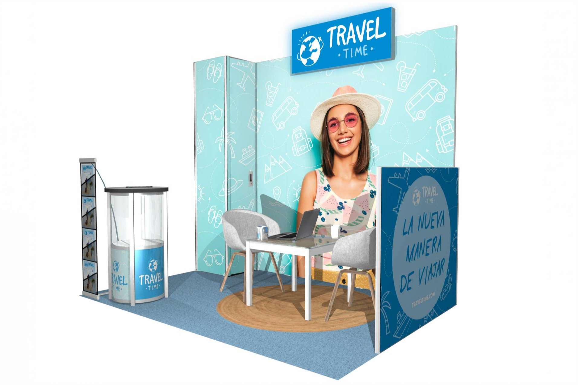 Un stand portátil es un gran aliado para las ferias, eventos y congresos