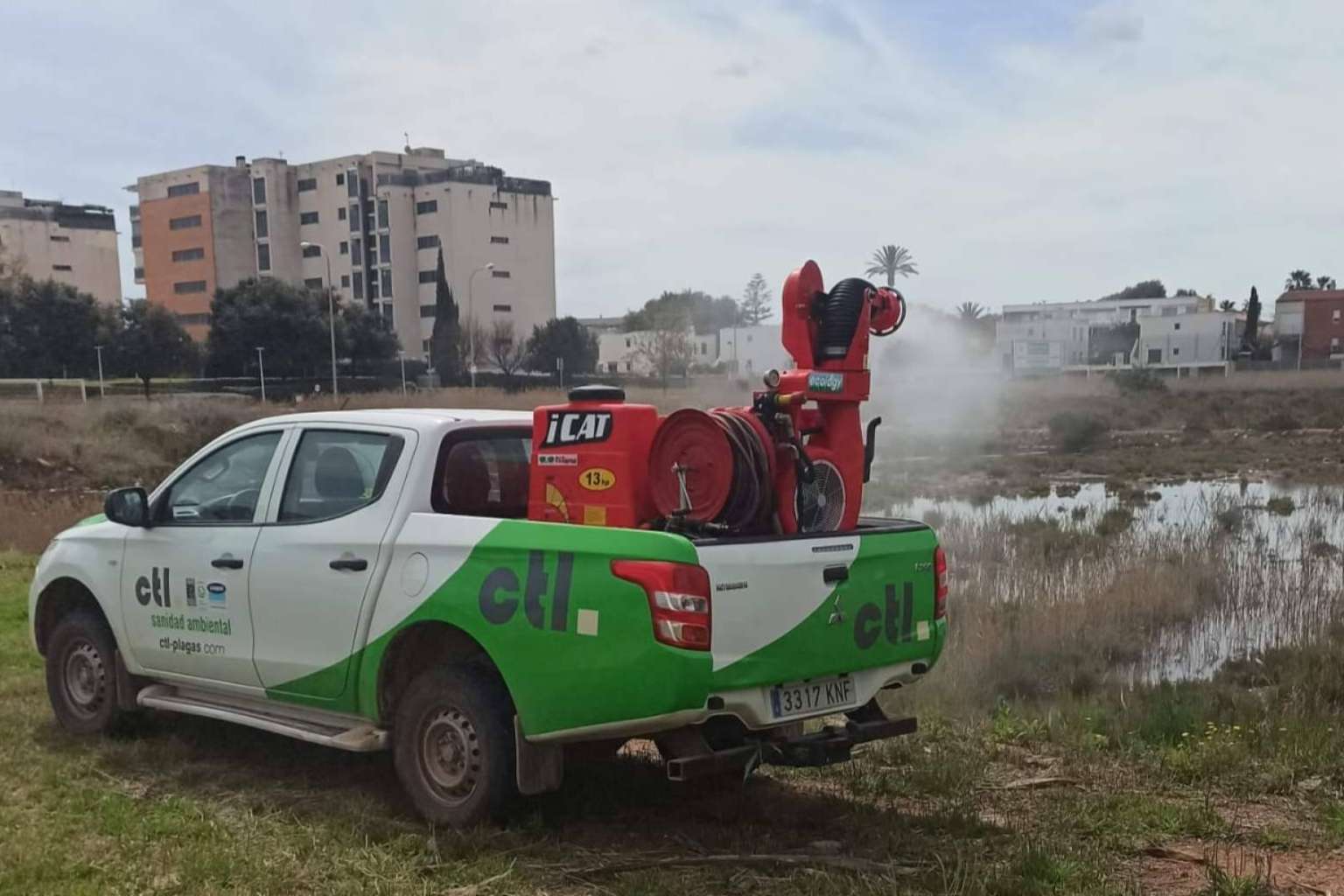 Tratamientos contra las plagas ocasionadas por las lluvias en Castellón