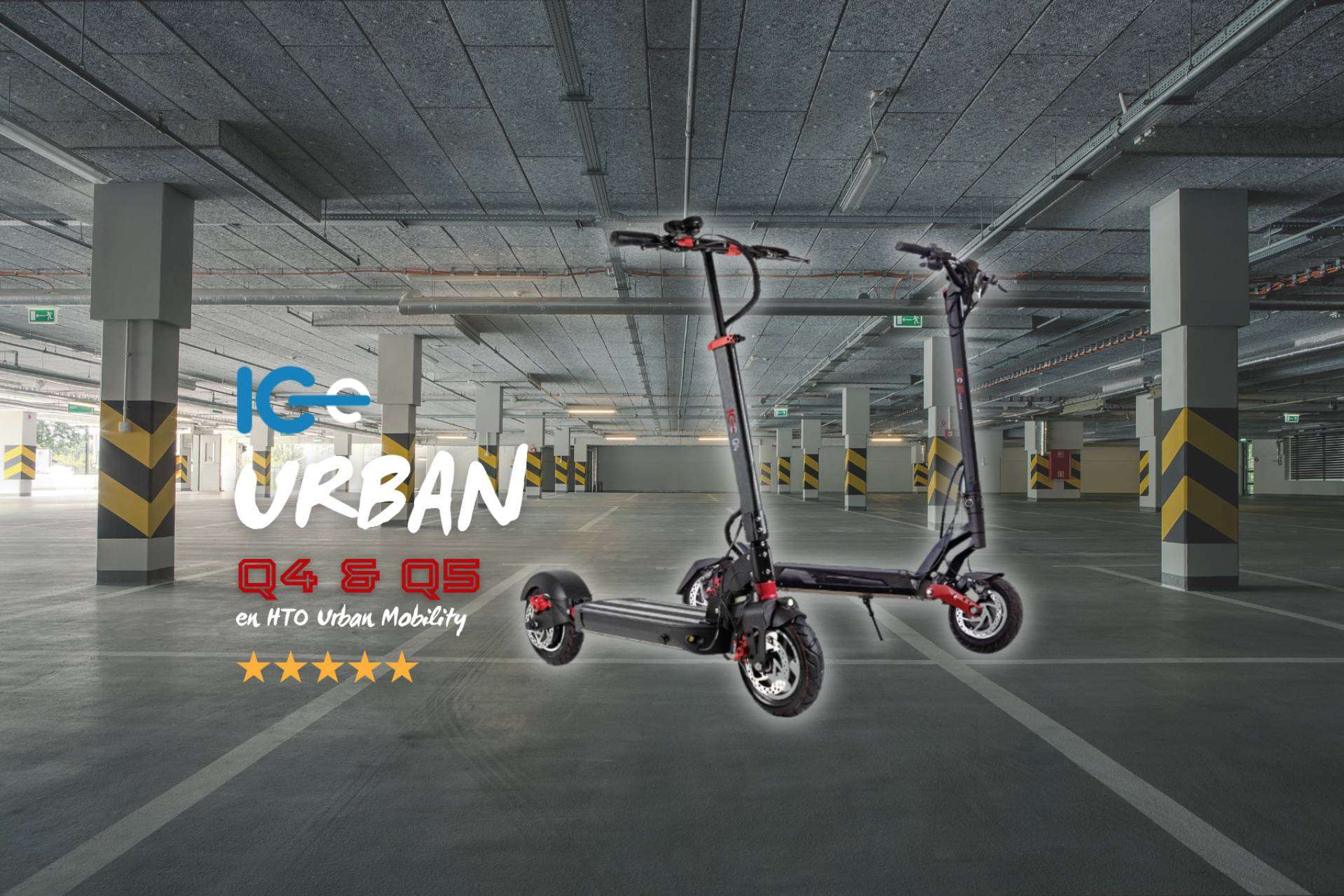 HTO Urban Mobility, dispone de patinetes eléctricos de la marca IC-e Scooter