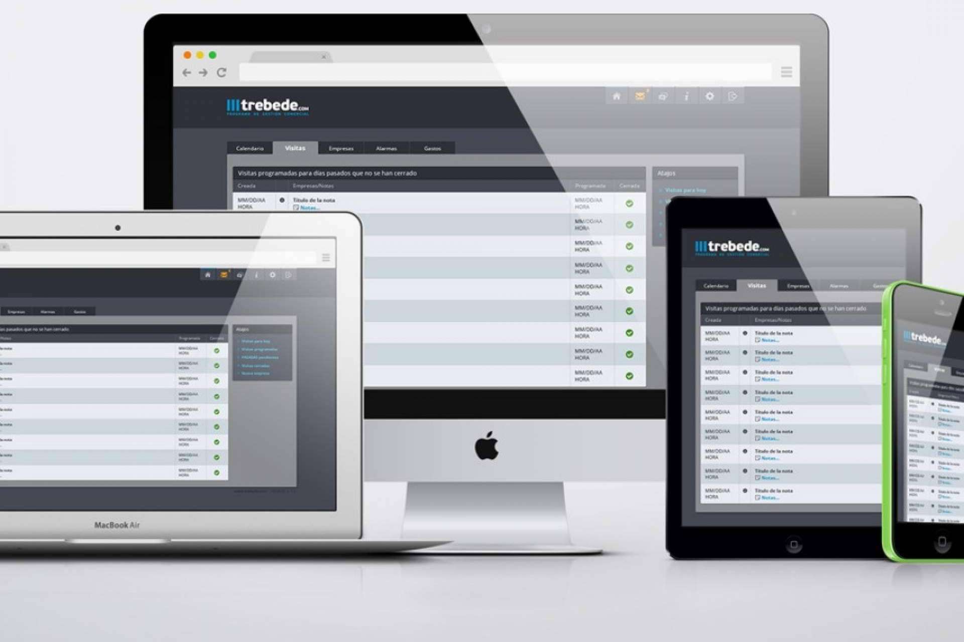 El software de CRM para la empresa que permite un mejor control de la información de los clientes, Trebede