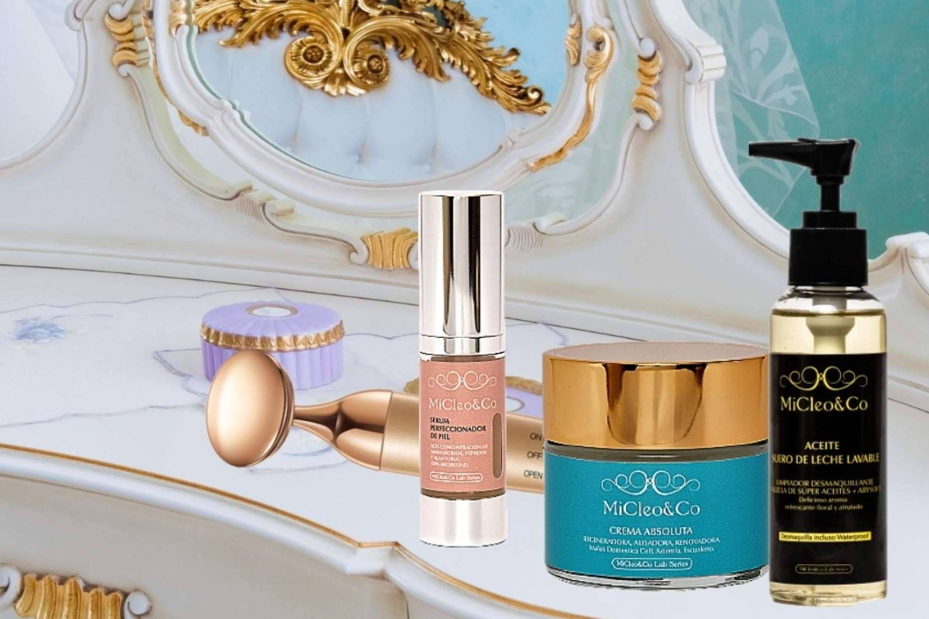Alta cosmética para transformar la piel en casa, Rutinas faciales MiCleo&Co