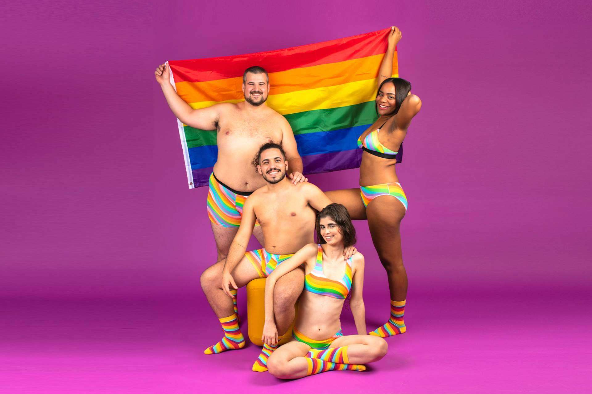 Dabooty Ecowear ofrece ropa interior para el día del orgullo gay