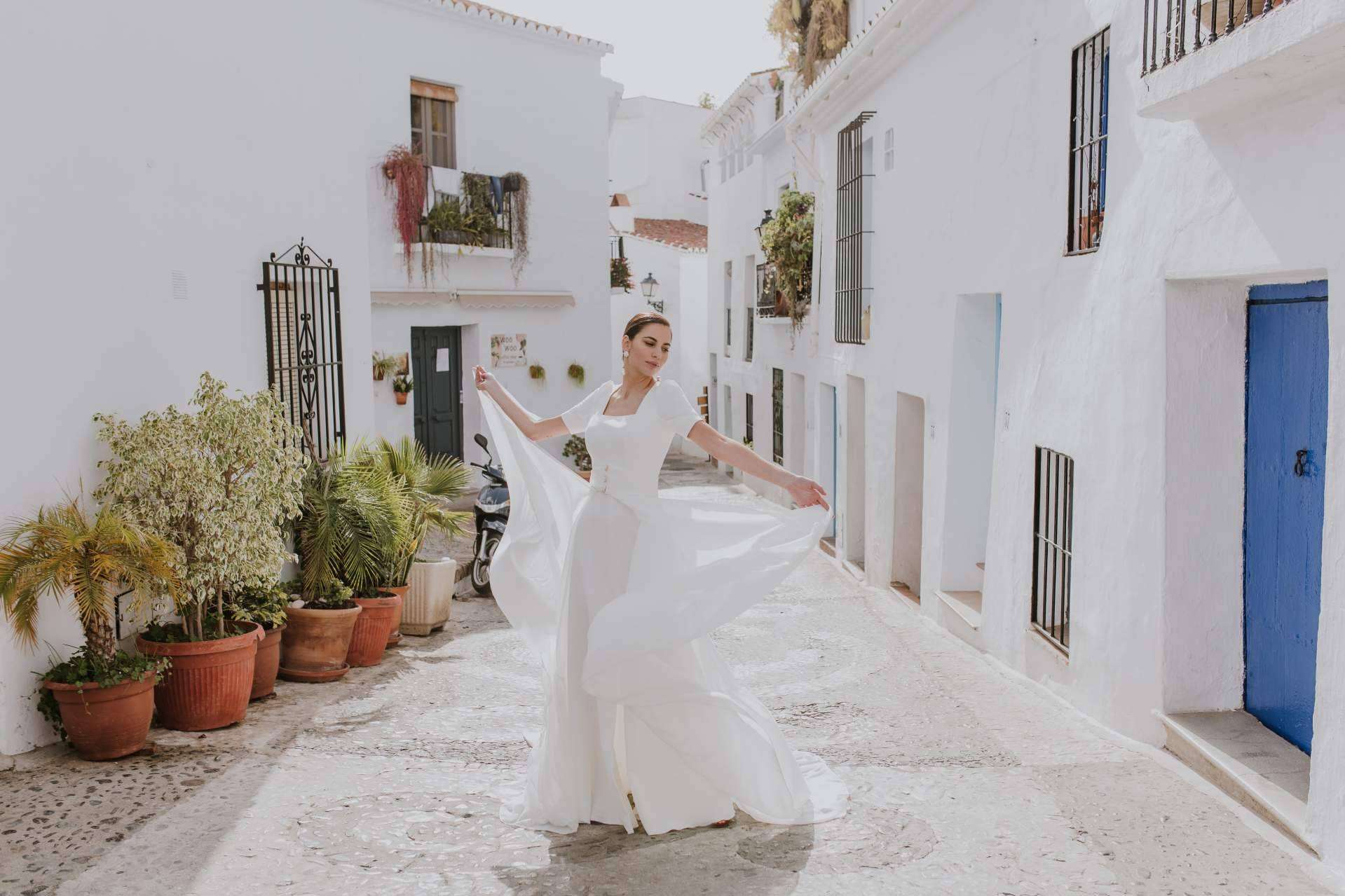 Un vestido único para cada novia, la filosofía de la diseñadora Silvia Fernández