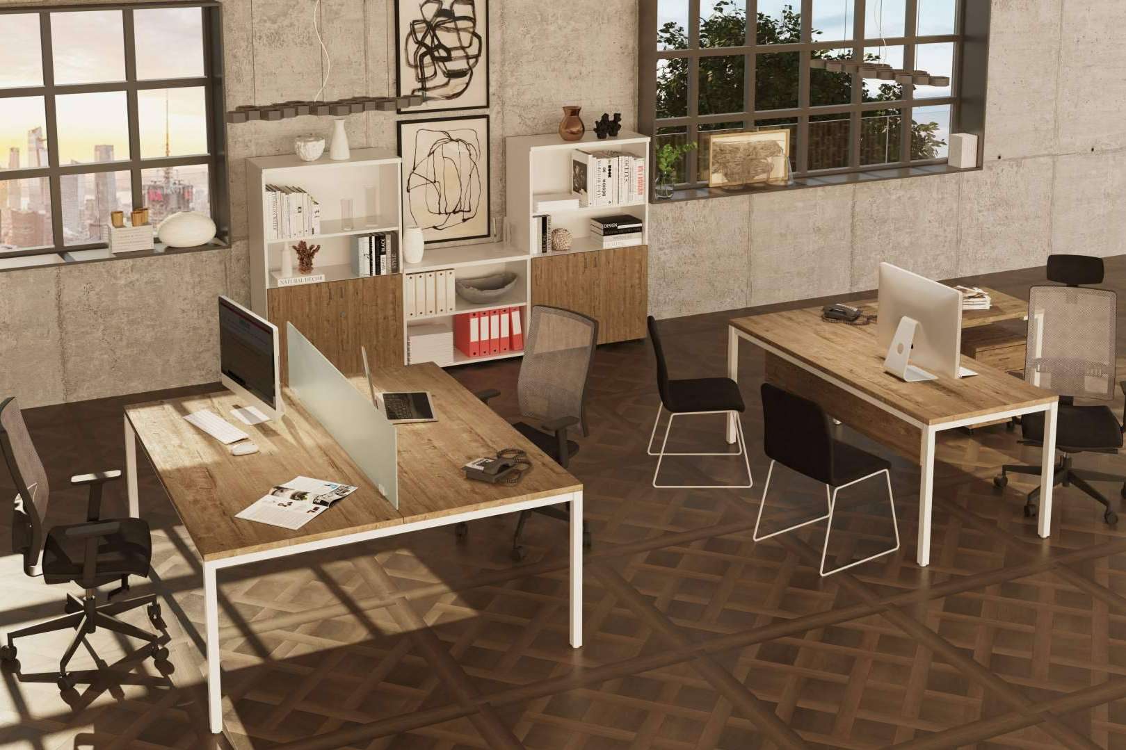 Los beneficios de la técnica open space en las oficinas, con Office Deco