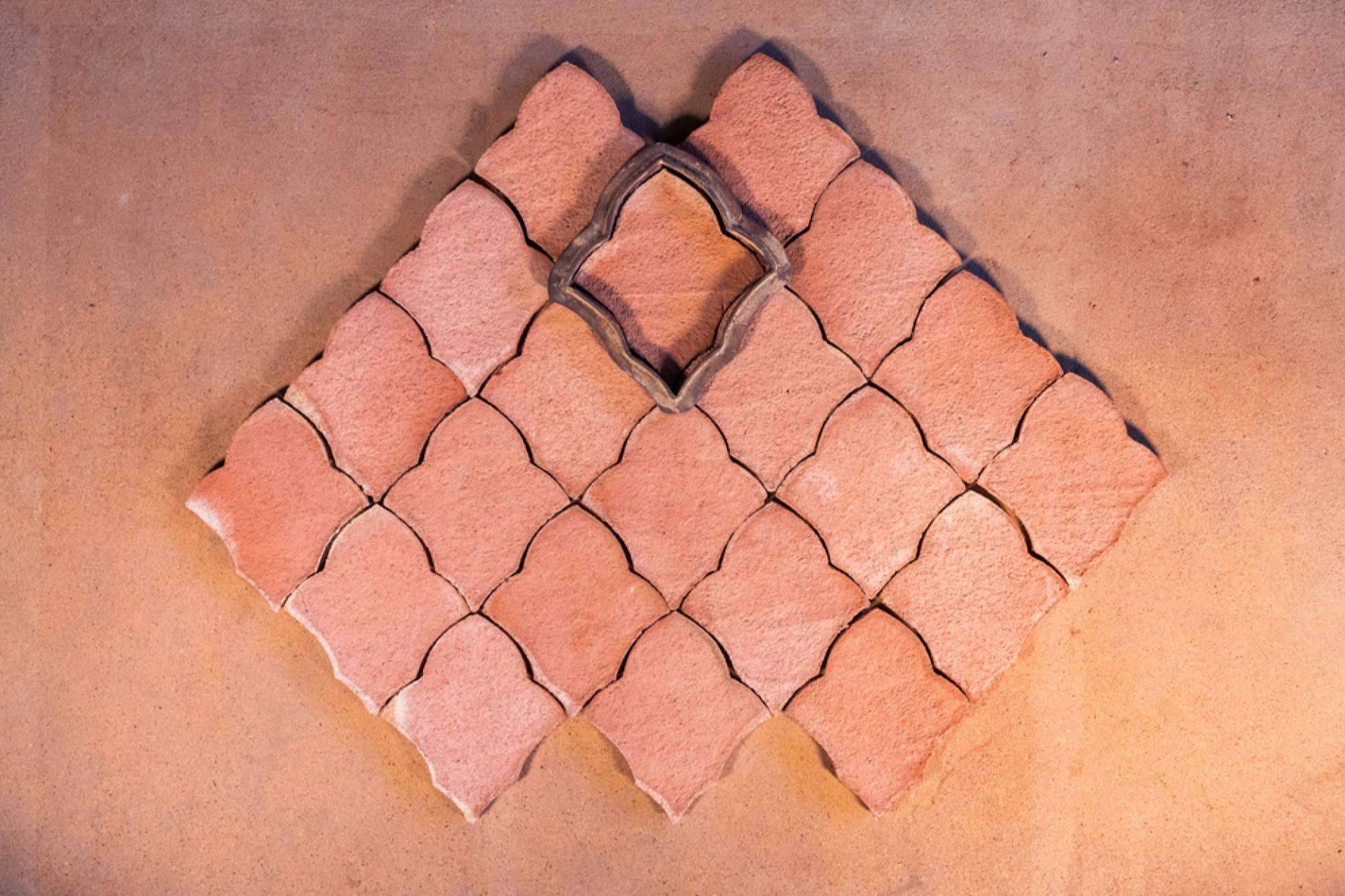 Suelos de barro artesanales, en Cerámicas Catalino