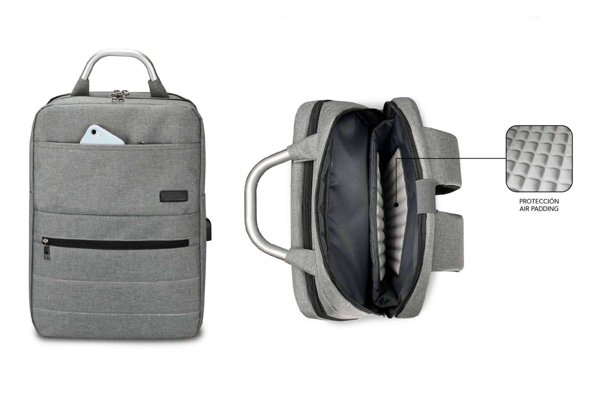 SUBBLIM ofrece mochilas para llevar el ordenador portátil de un lado a otro de forma segura y cómoda