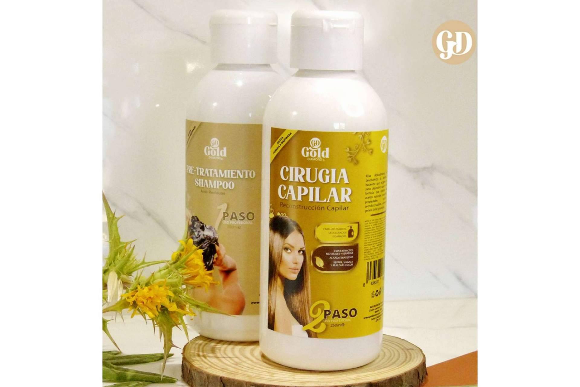 Lograr un cabello con aspecto sano, suave y brillante gracias al kit de cirugía capilar de Gold DIAMOND