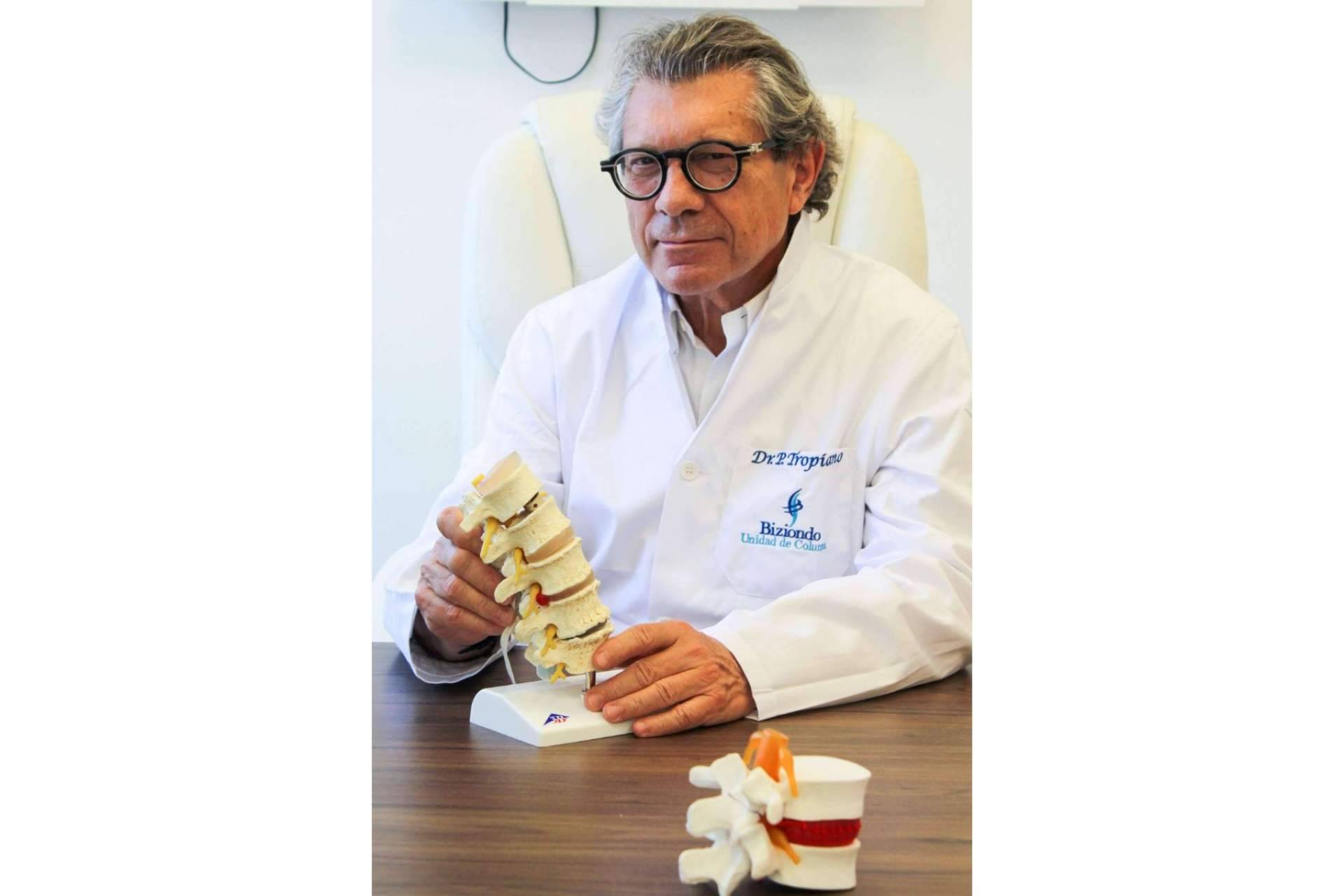 Biziondo elimina hernias discales sin cirugía