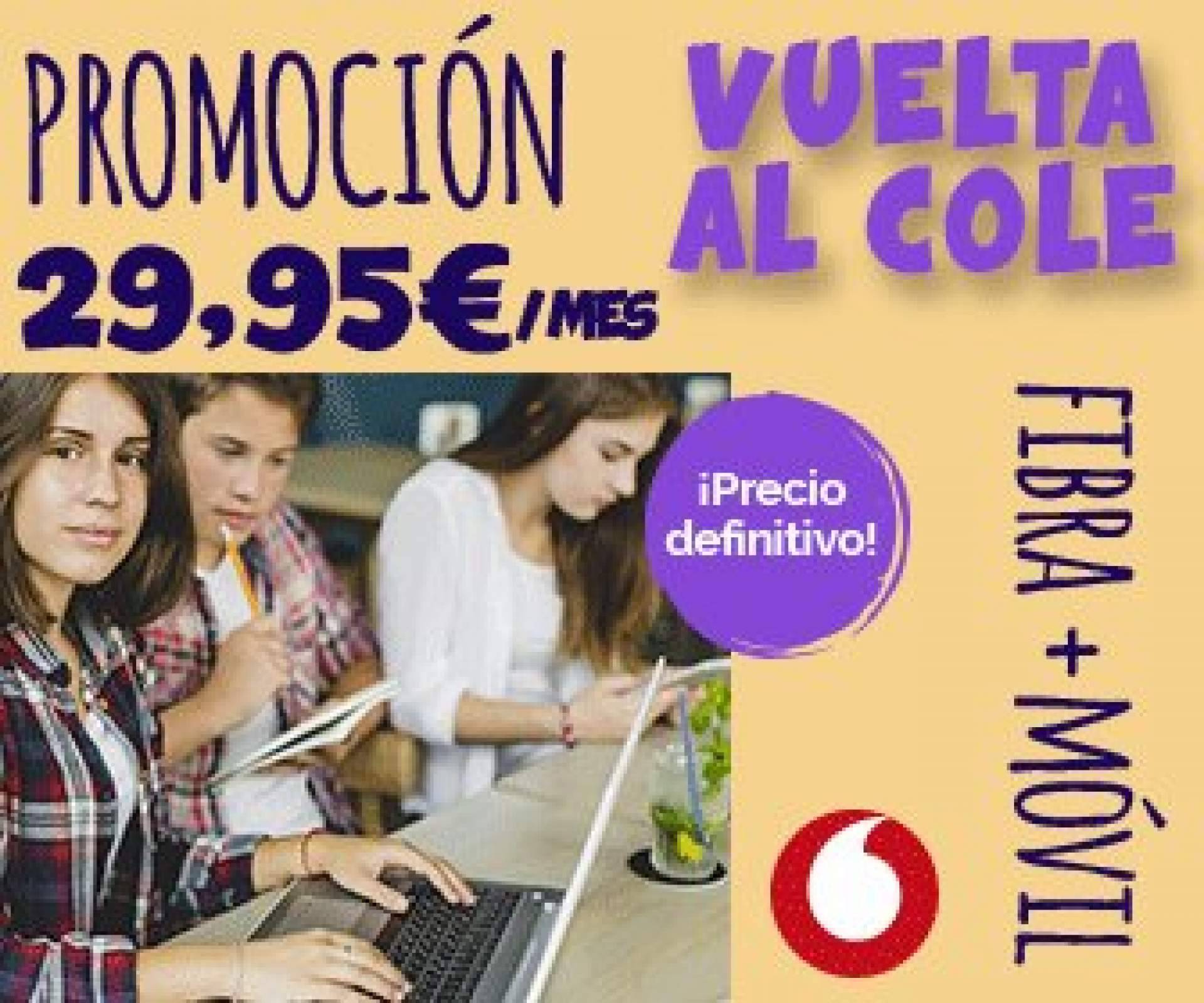 La 'Vuelta al cole' con las promociones de Vodafonedistribuidor.es