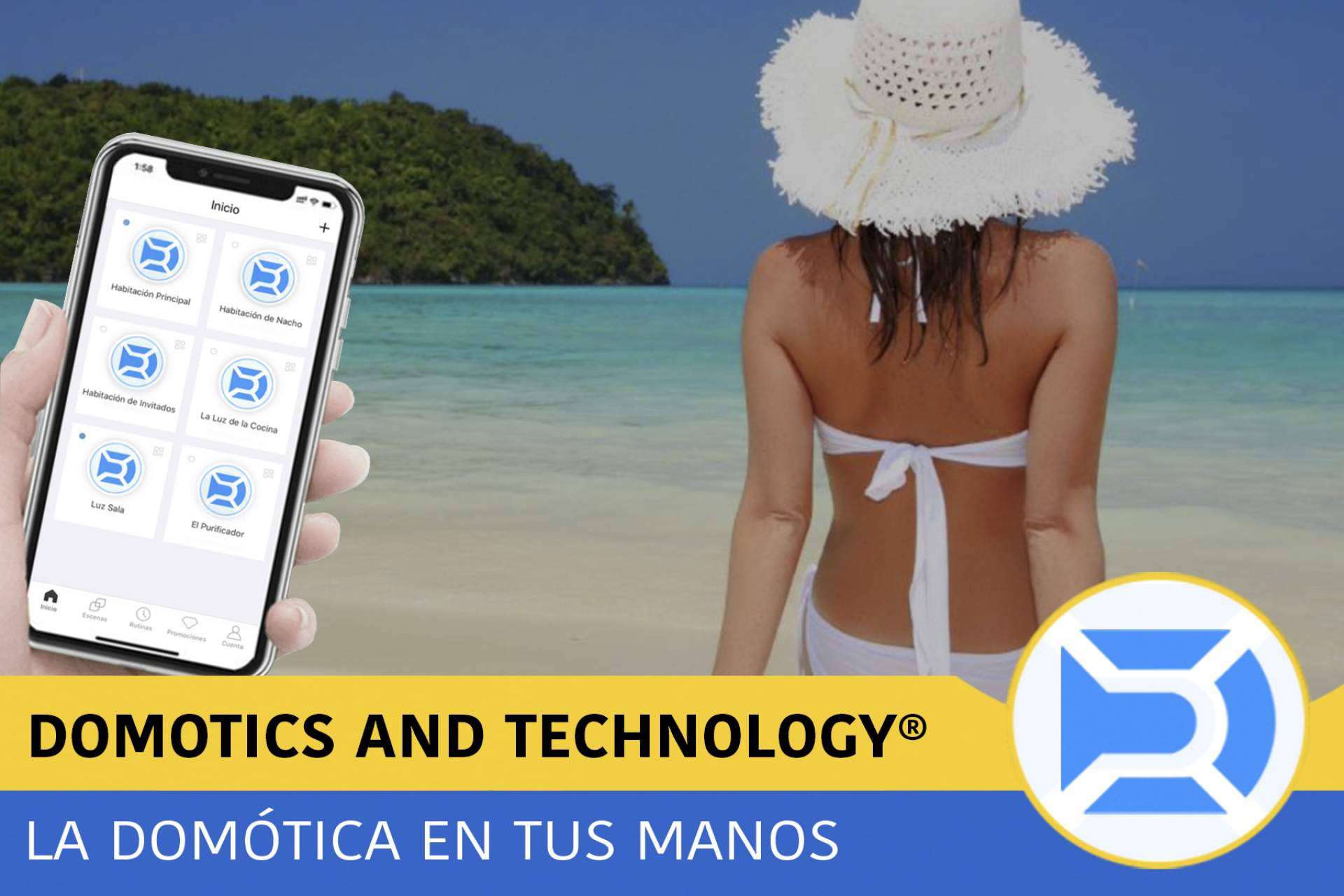 Automatizar los hogares, de la mano de Domotics and Technology y su servicio SWITCH WIFI INTELIGENTE