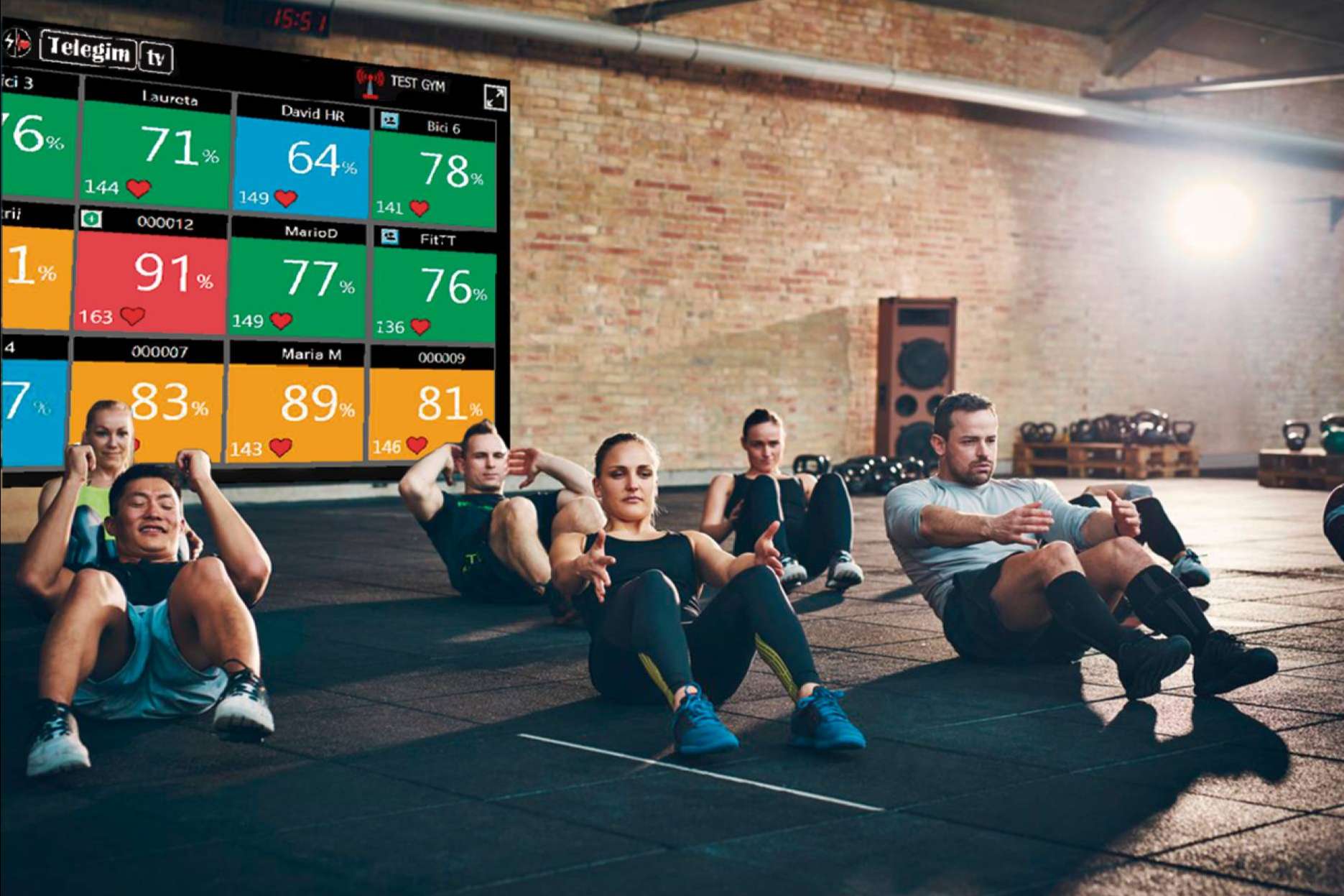 Clases virtuales para gimnasios y hoteles, con la pionera Telegim.tv