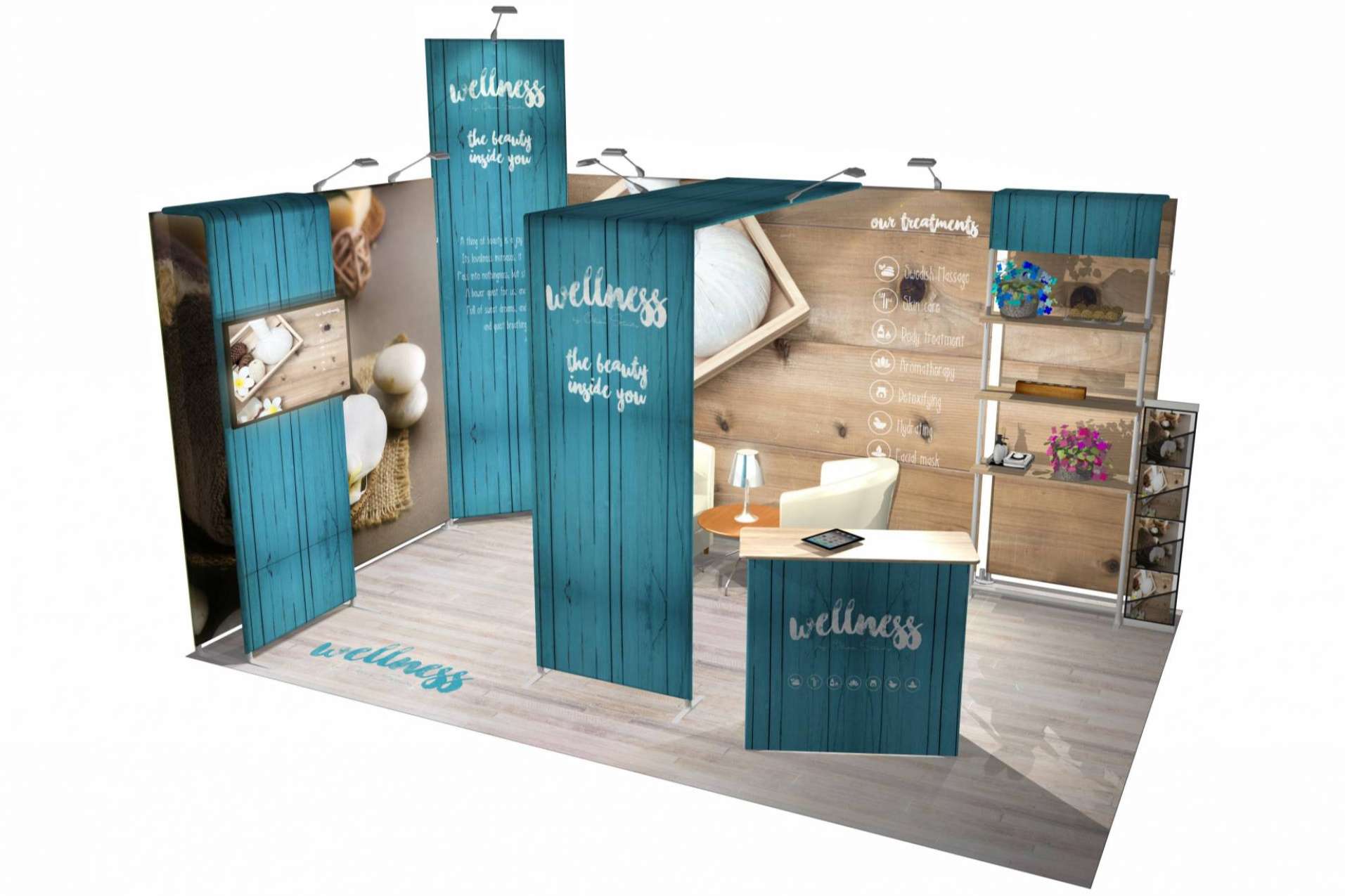 Olika Stands y su stand más portátil para ferias y eventos de empresa, Contour