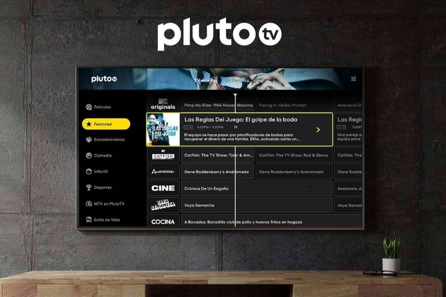 Pluto TV se estrena a Italia