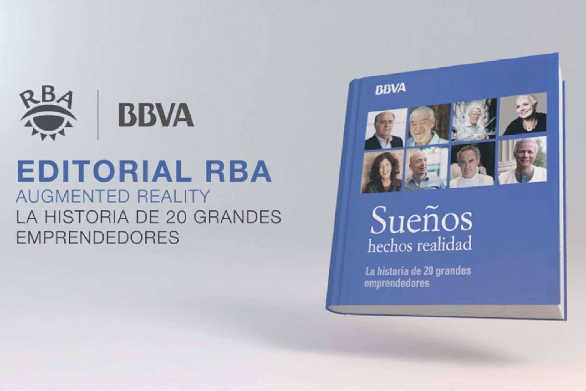 Libro con realidad aumentada para Editorial RBA - BBVA