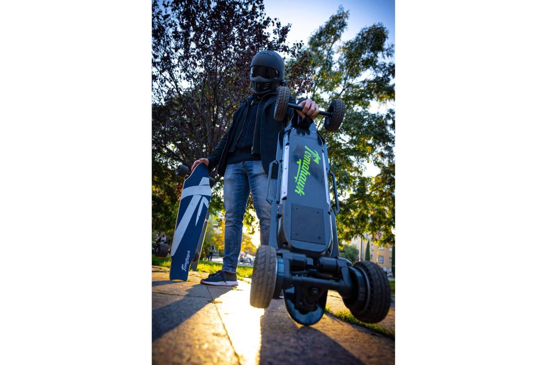 ¿Qué diferencias existen entre el skateboard eléctrico vs. scooter eléctrico?, por Tomahawk Skateboard