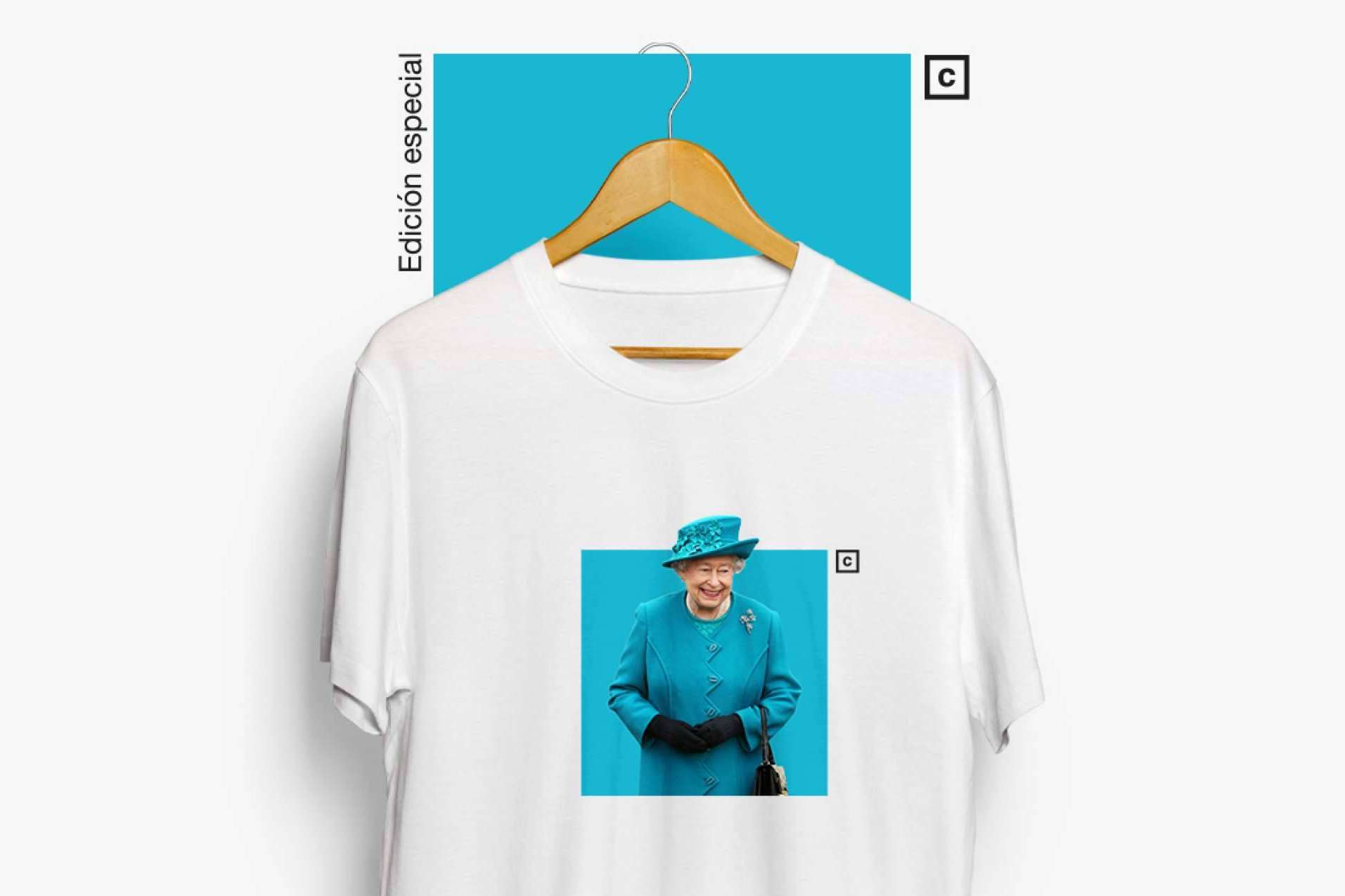 'God Save The Queen'. La camiseta top ventas de Themain