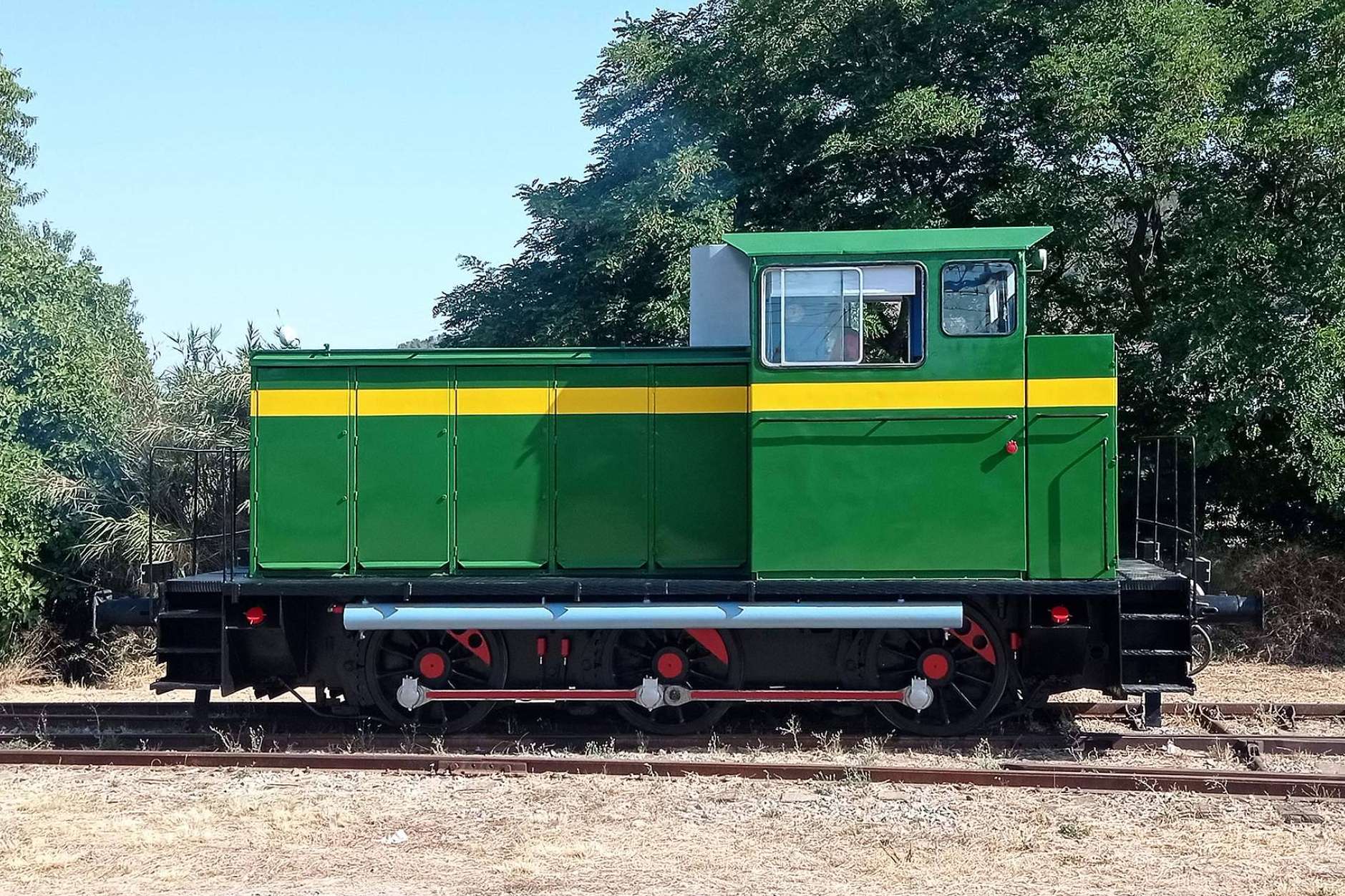 Restaurada una histórica locomotora de RENFE por la Fundación del Patrimonio Ferroviario
