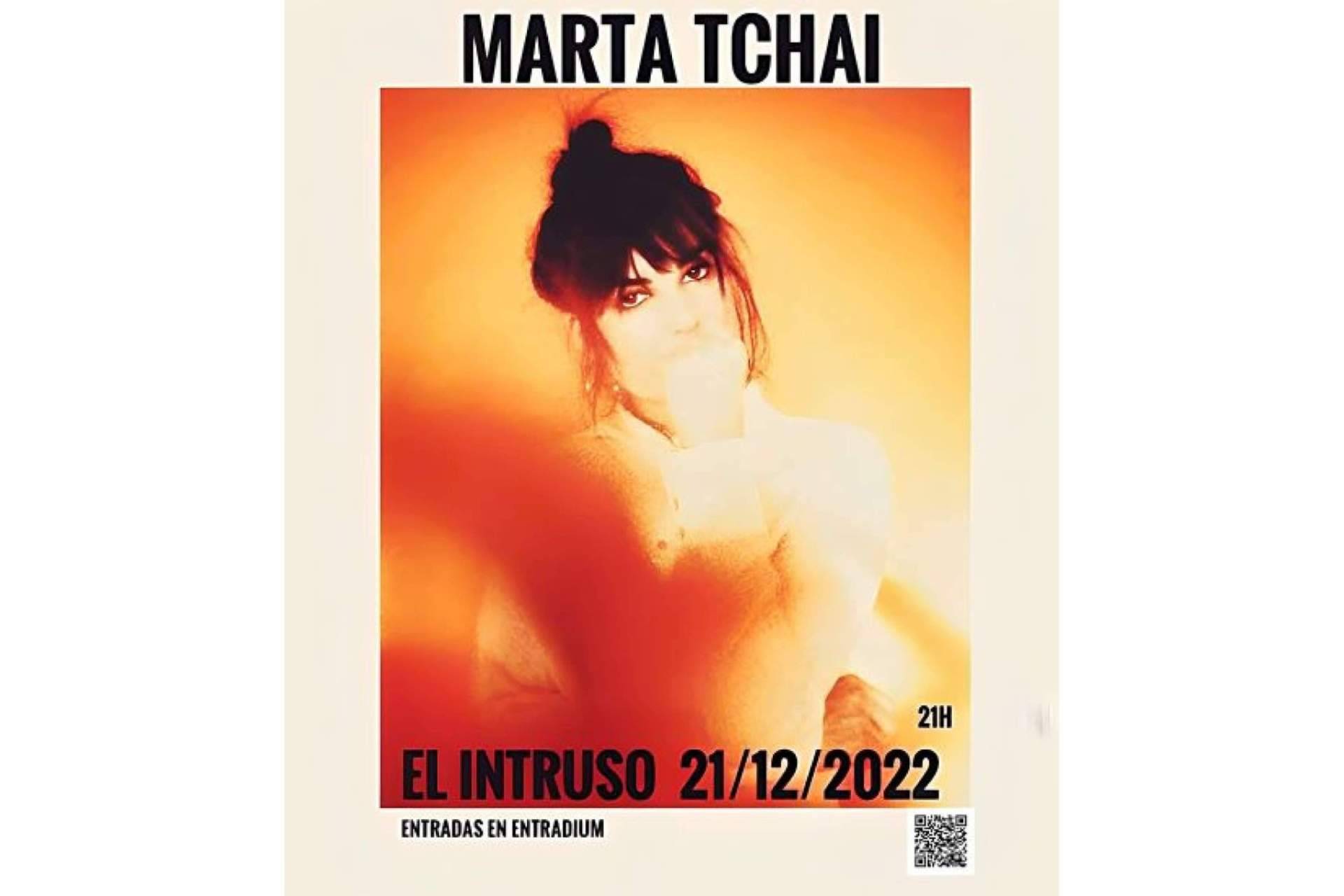Marta Tchai finaliza la gira en Madrid en Intruso Bar