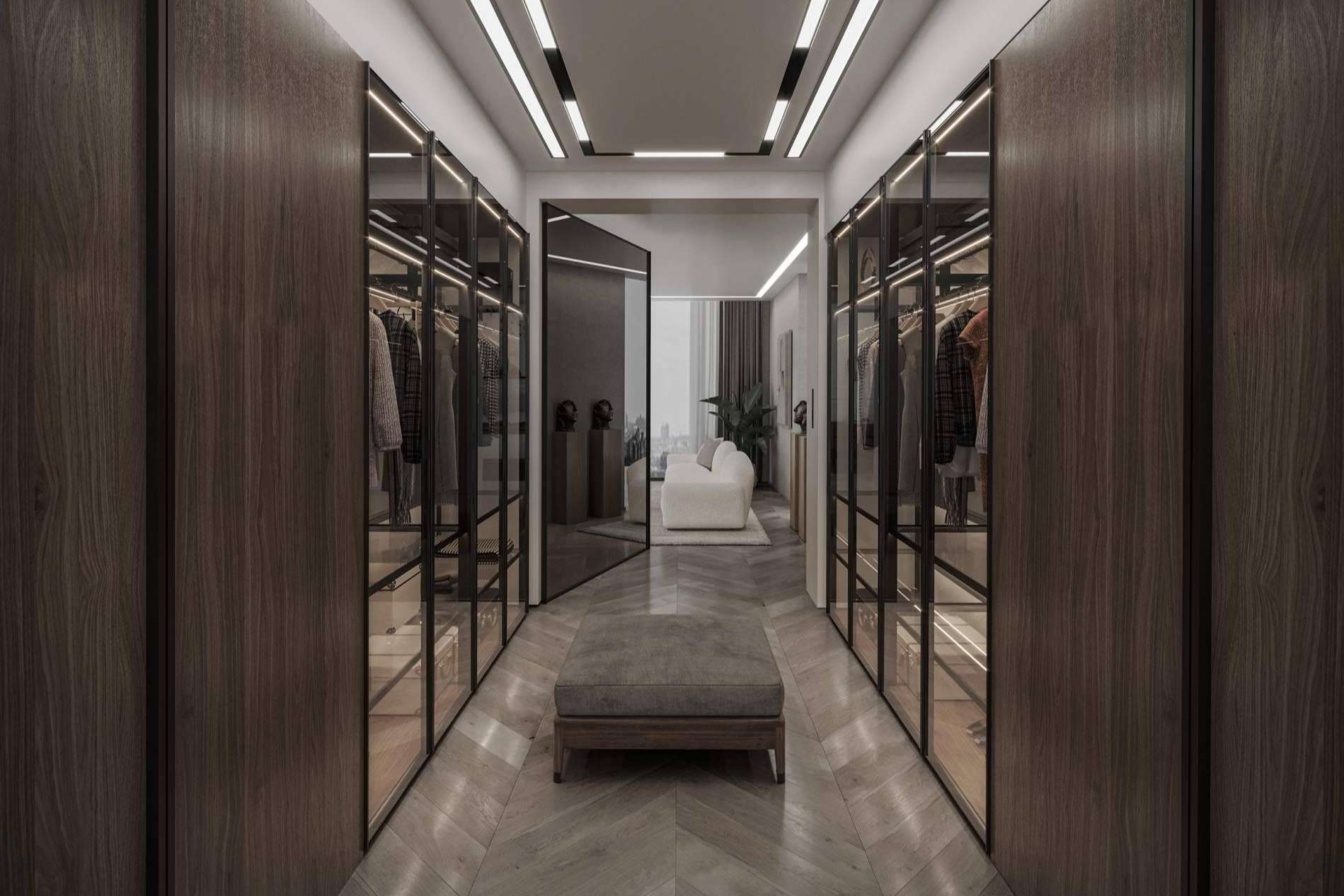 Vestidores con compartimentos secretos y estancias ocultas para guardar cosas de valor, en PortobelloStreet.es