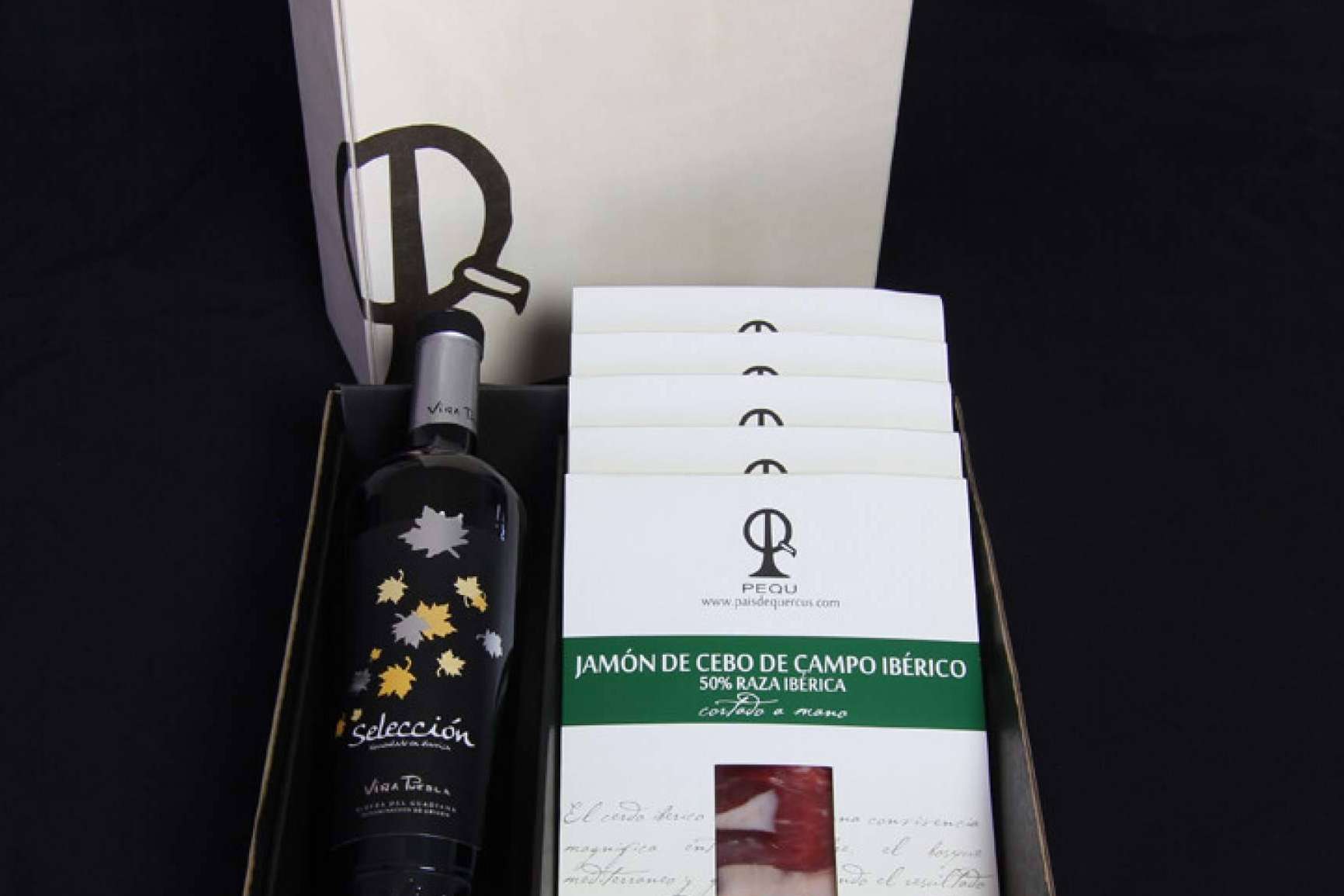 Pais de Quercus dispone de packs de selección de productos para regalar