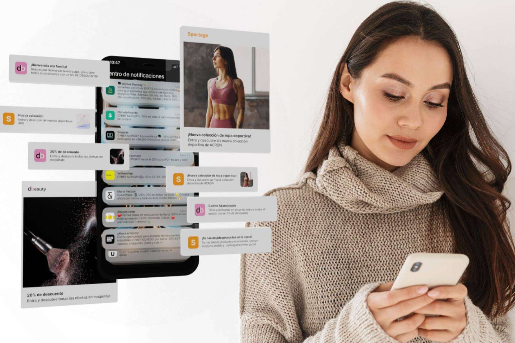 Reskyt permite tener una app para poder realizar envíos de notificaciones push