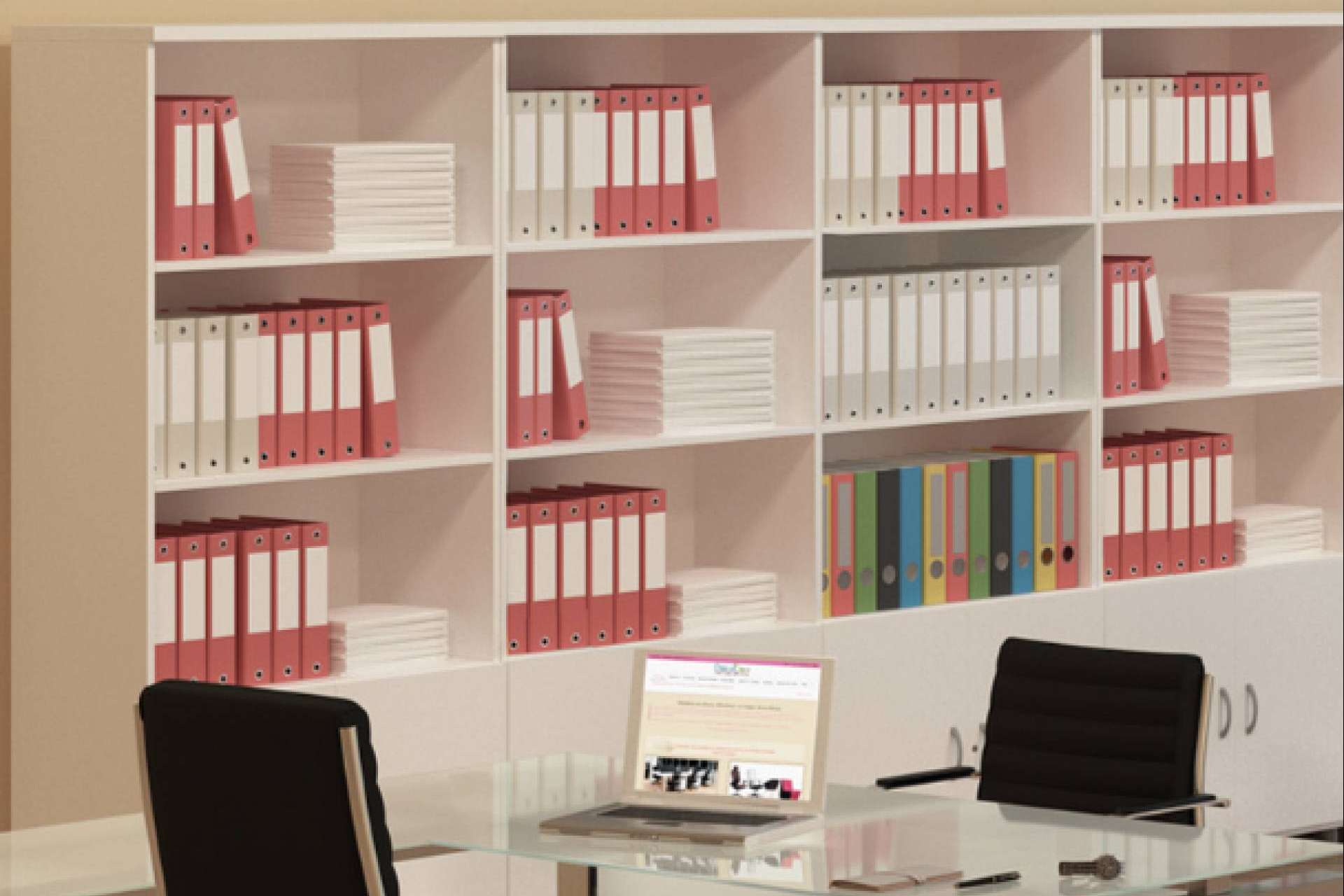 OfficeDeco es una tienda que proporciona material y archivadores de oficina