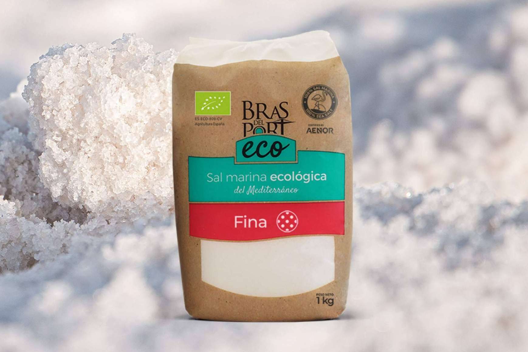 Sal marina ecológica para aportar una pizca de naturaleza en cada bocado