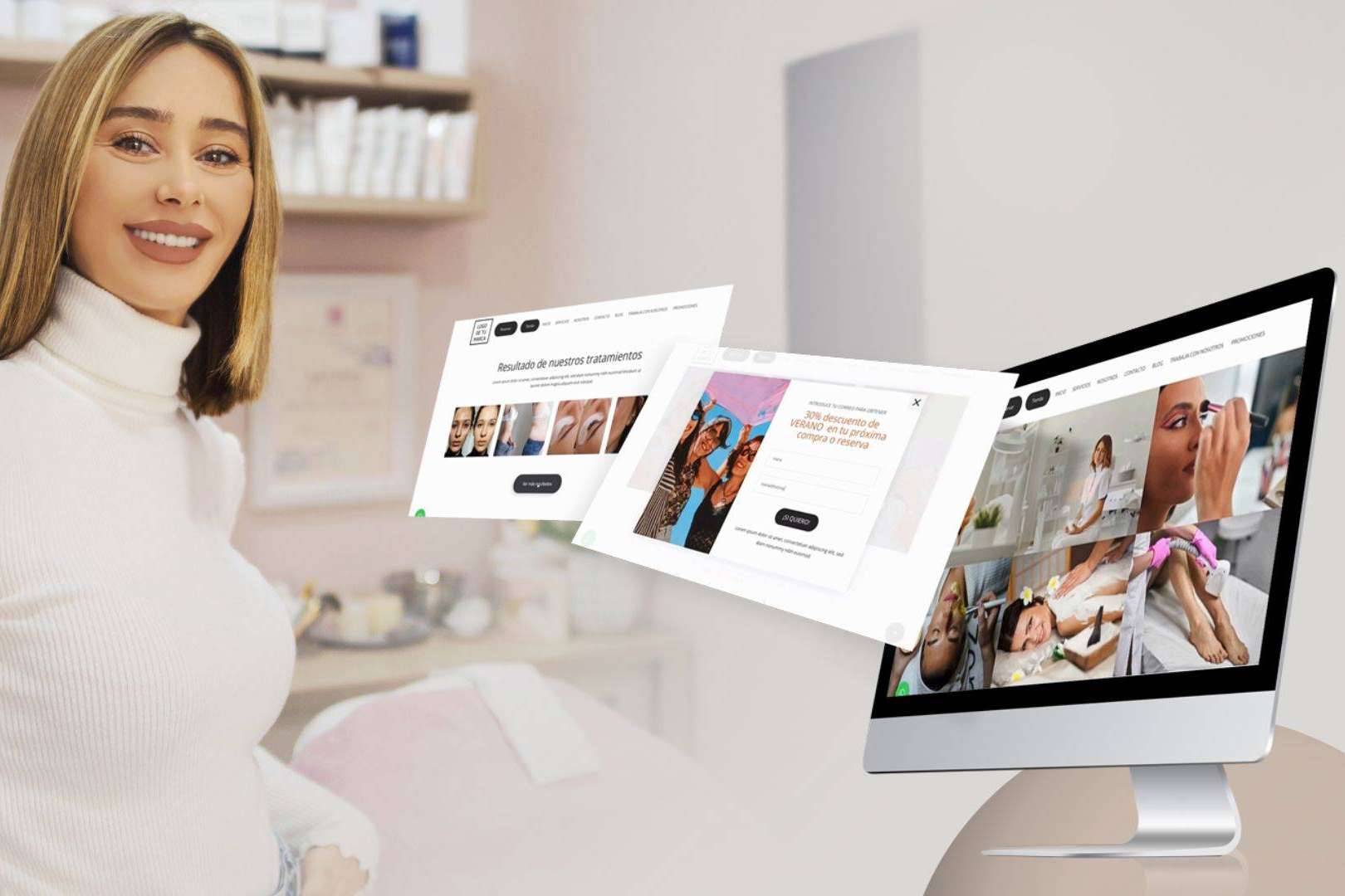 El desarrollador web que ha revolucionado el sector de la belleza integrando la IA en su plataforma para todos sus clientes, UEBEA