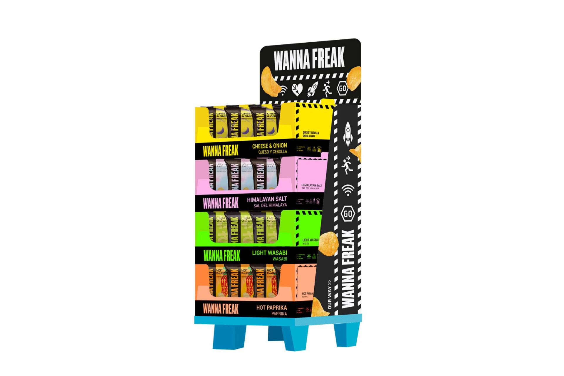 El lanzamiento en la feria ISM de los nuevos sabores de Wanna Freak