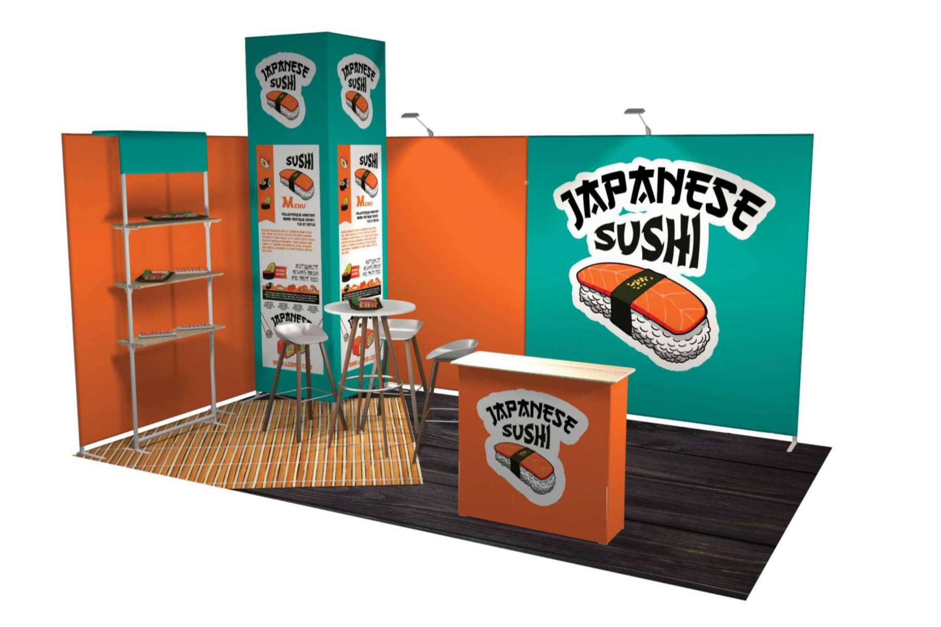 Olika Stands cuenta con stands para todo tipo de eventos