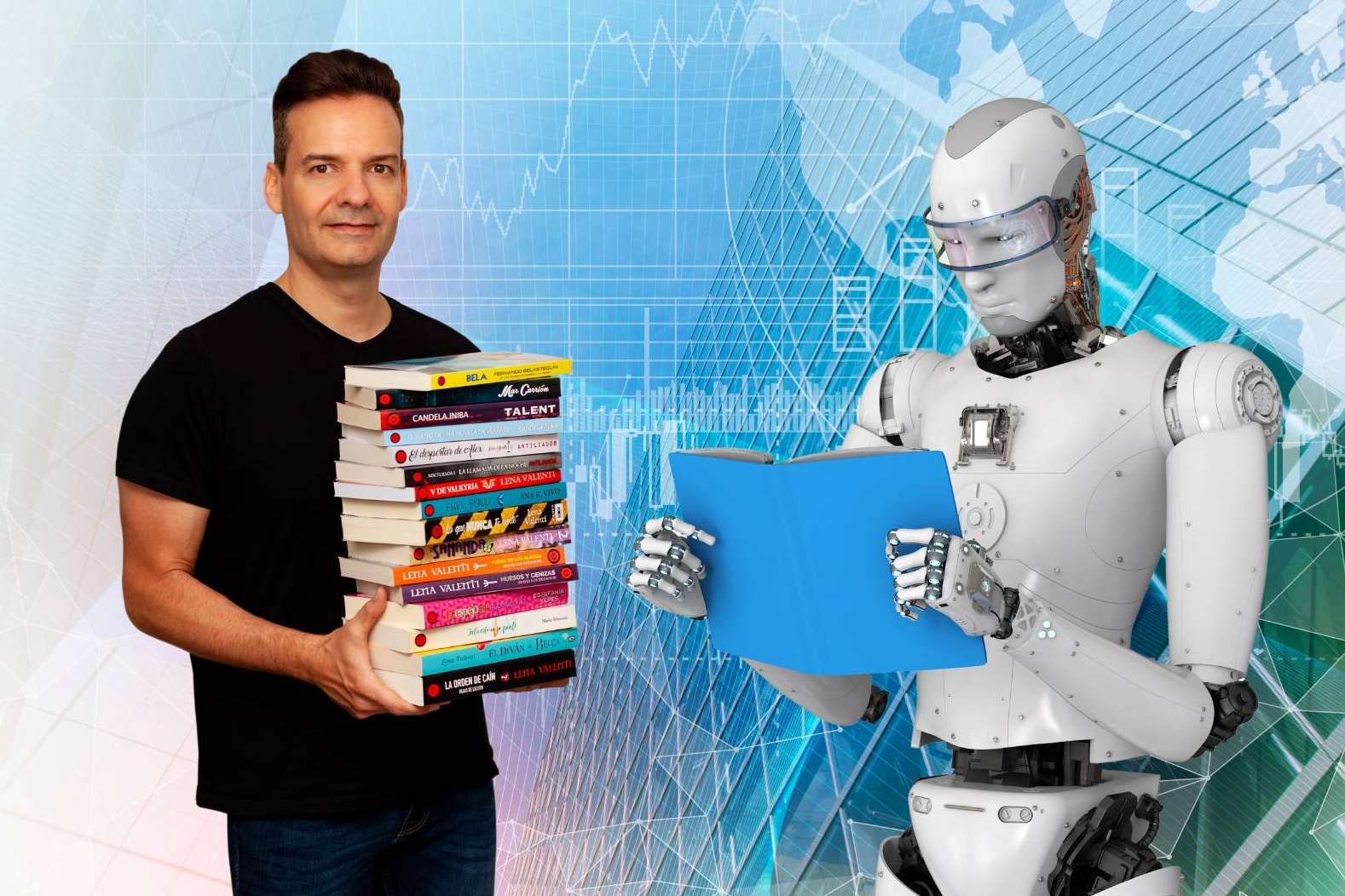 El escritor Valen Bailon revoluciona el mundo de la no ficción combinando la escritura tradicional con inteligencia artificial