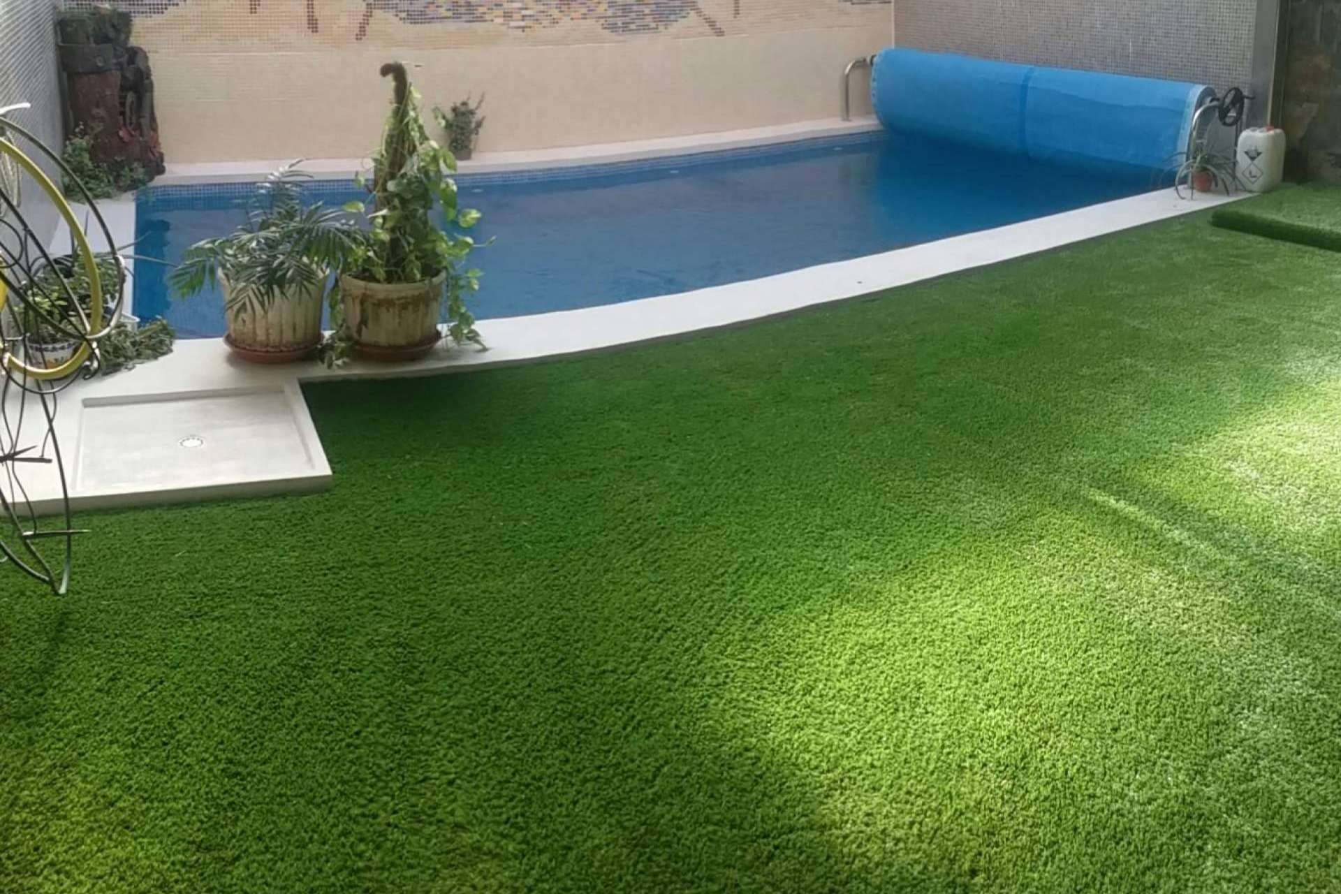 Césped artificial para terrazas y balcones con la calidad que brinda Albergrass