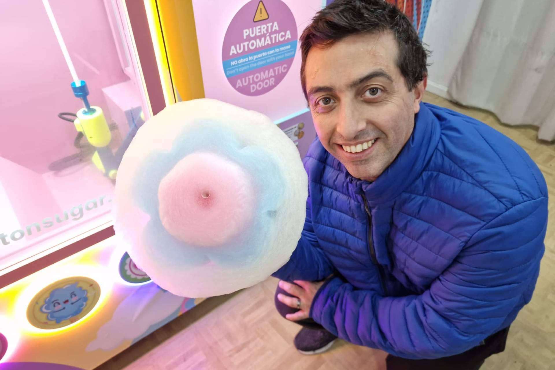 Cotton Sugar y sus máquinas de algodón de azúcar robóticas como modelo de negocio