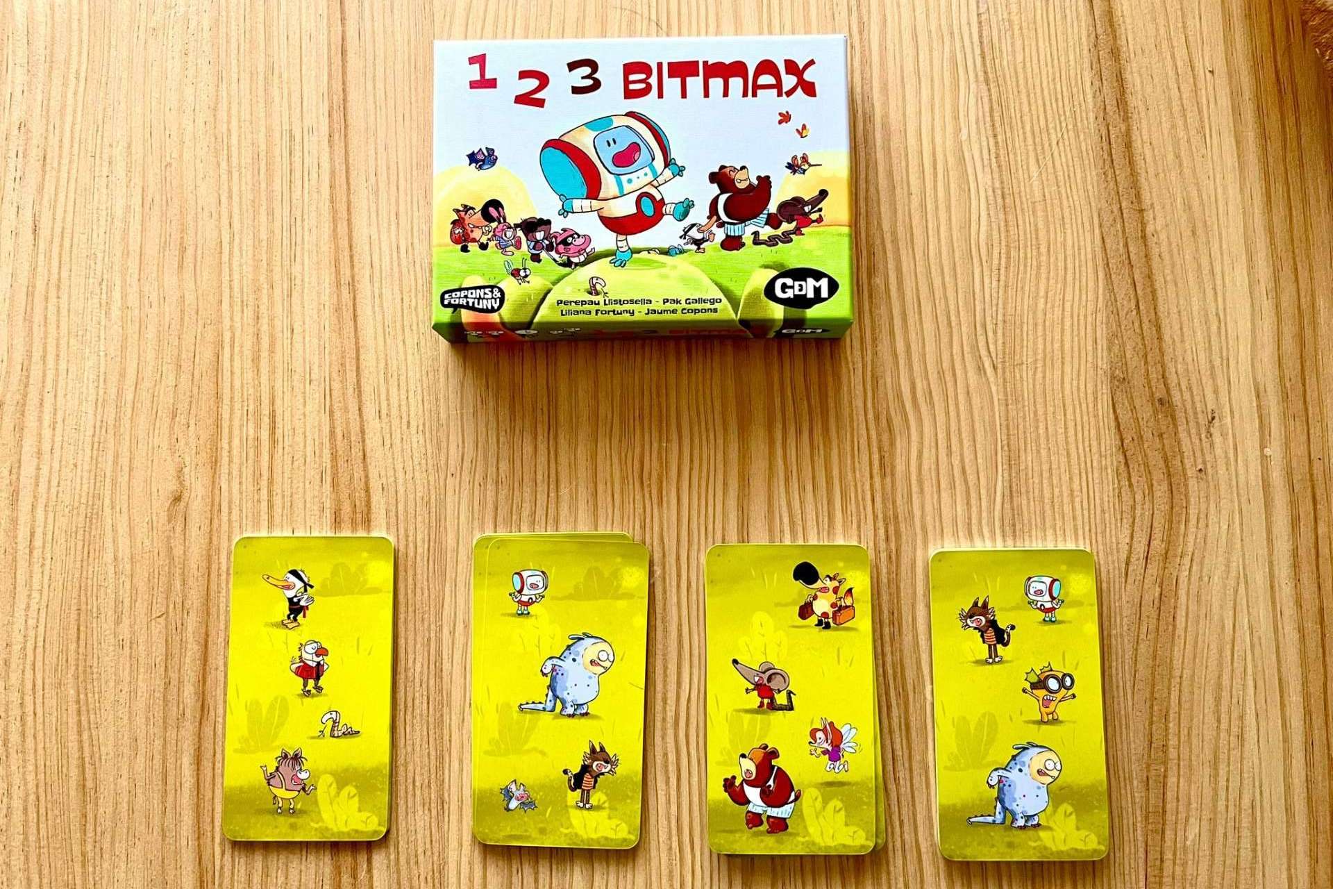 El nuevo juego de cartas de GDM Games, llamado 1 2 3 Bitmax, llega al mercado