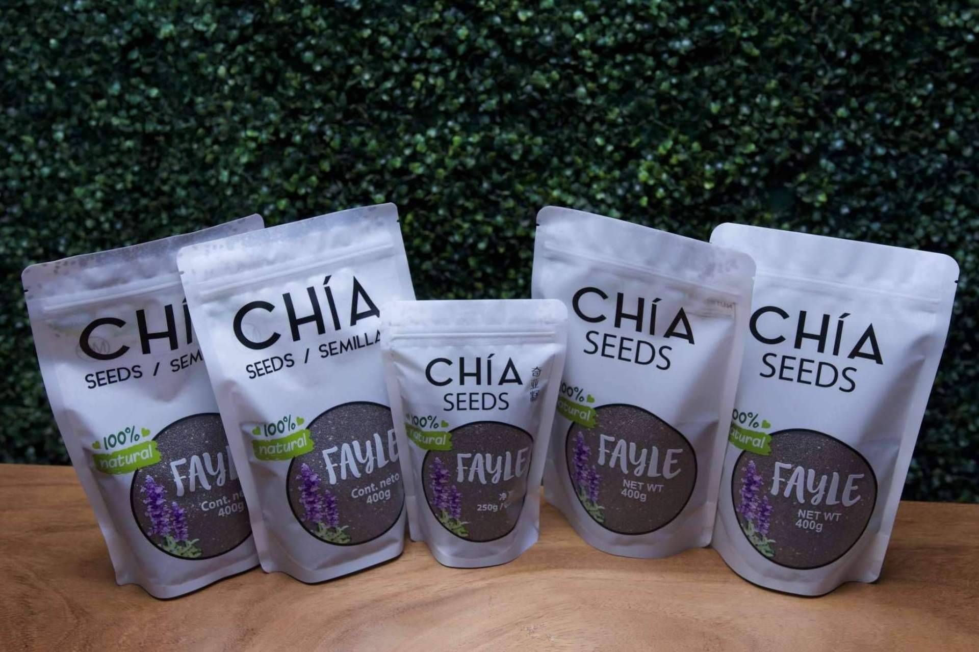Fayle Seeds regala viajes con la compra de chía en su tienda online