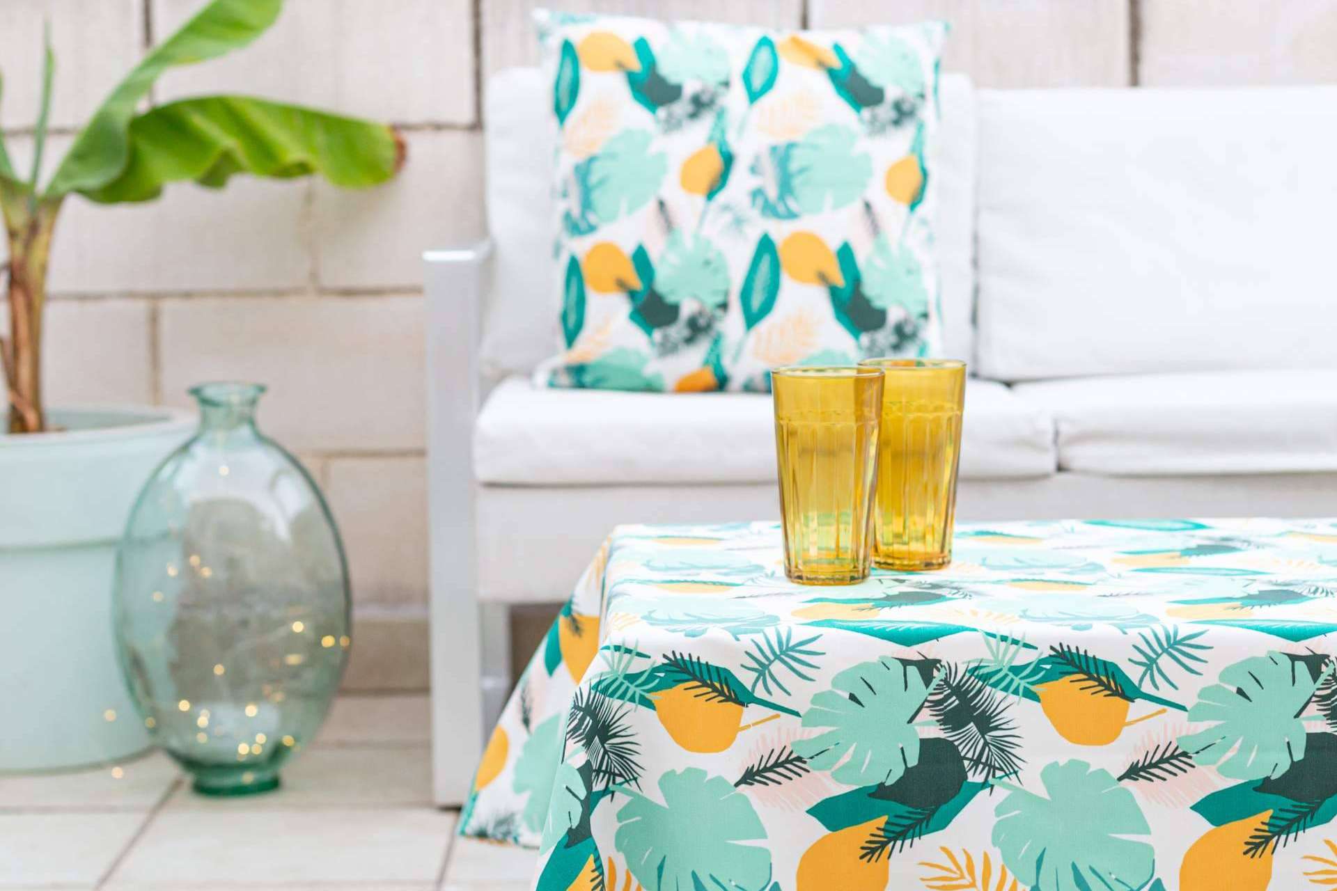 Sokios y sus manteles textiles para verano