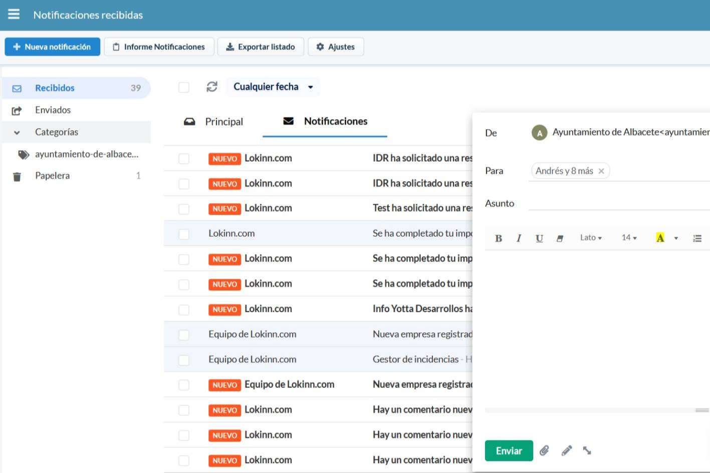 Lokinn.com, la nueva plataforma de gestión de áreas empresariales