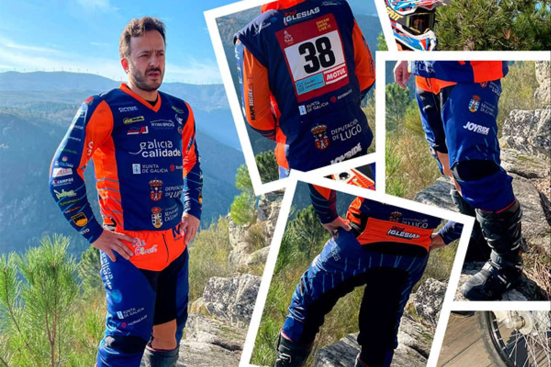 Equipaciones personalizadas para motos offroad, de la mano de ADHESIVOSEMBARRADOS