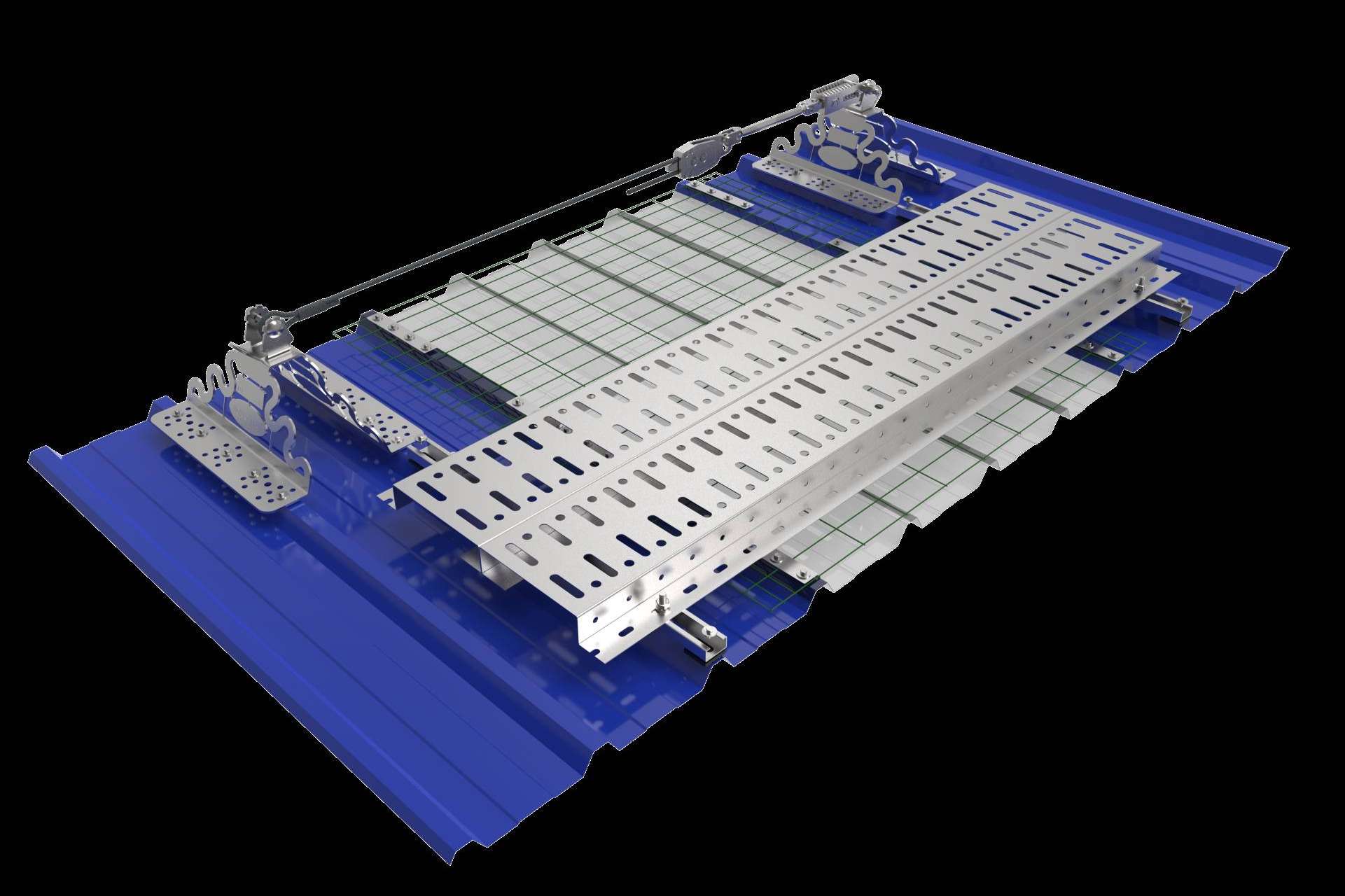 El nuevo pasillo técnico Pasitec para la protección de traslúcidos y lucernarios