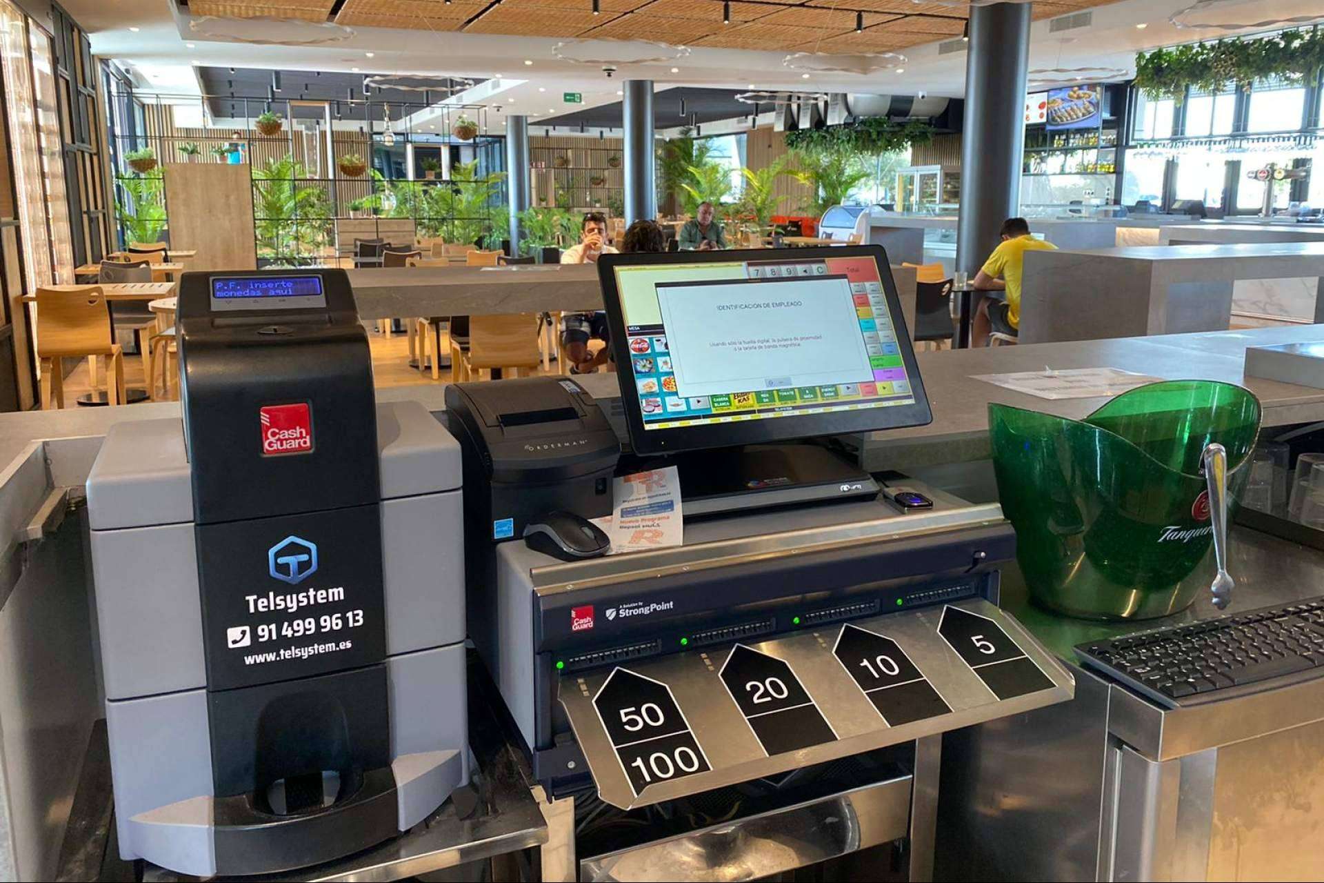 CashGuard, la caja registradora de cobro automático que cobra sola