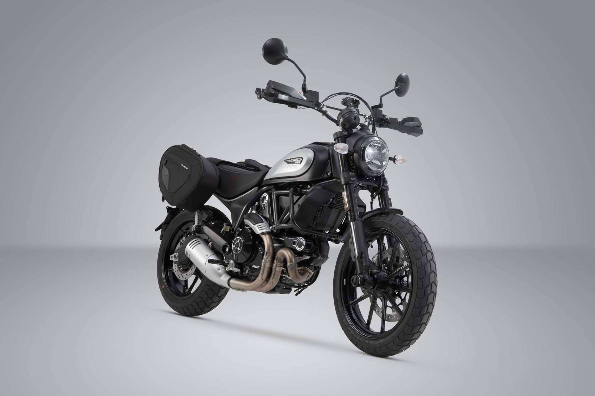 ¿Cuáles son los modelos de protección de moto para Ducati Scrambler?, de la mano de SW-MOTECH
