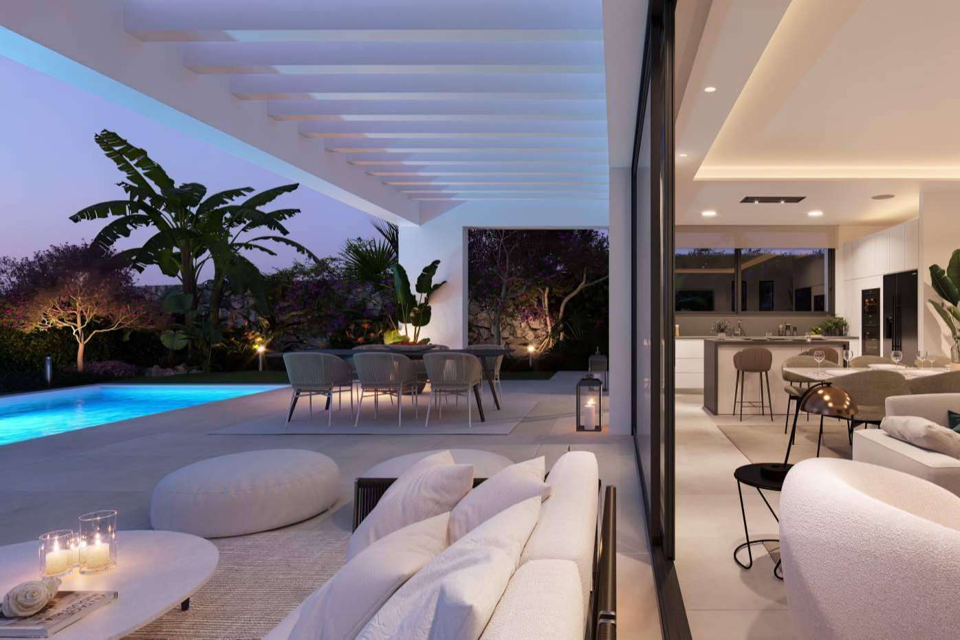 La obra nueva Melissa de 7 exclusivas villas en Calahonda (Mijas Costa) que presenta Nomad Realty