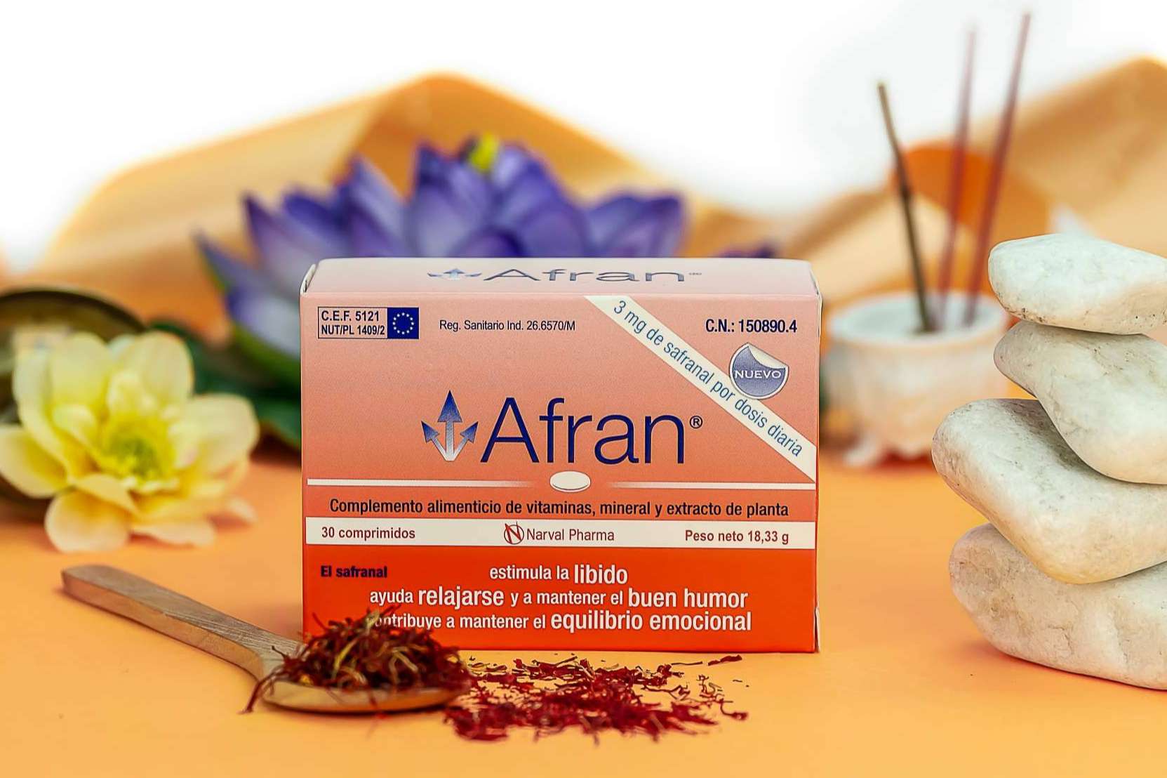 Afran, de Narval Pharma, ayuda a recibir el otoño con motivación y buen humor