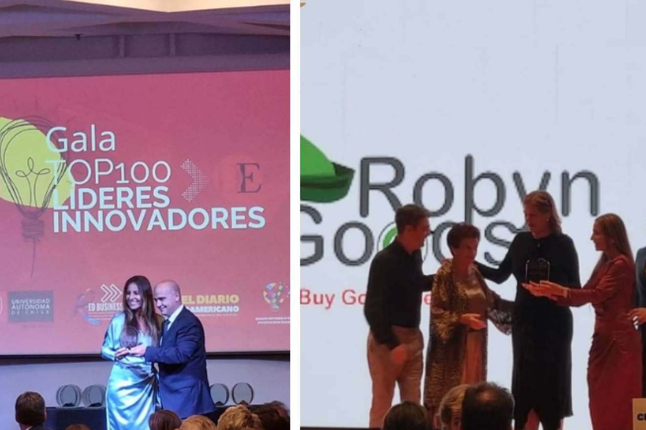 Dos premios de referencia del ecosistema empresarial nacional en solo tres años para RobynGoods