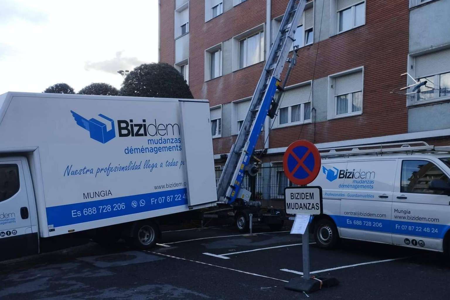 Bizidem mudanzas en Bilbao. Para que una mudanza suponga solamente la adaptación a un nuevo hogar