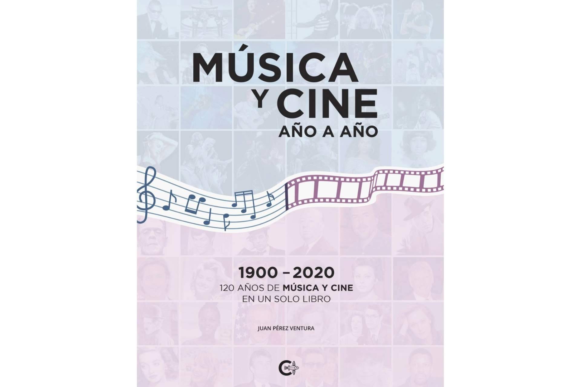 Juan Pérez Ventura publica 'Música y cine, año a año', un siglo de arte audiovisual expuesto en un viaje fascinante