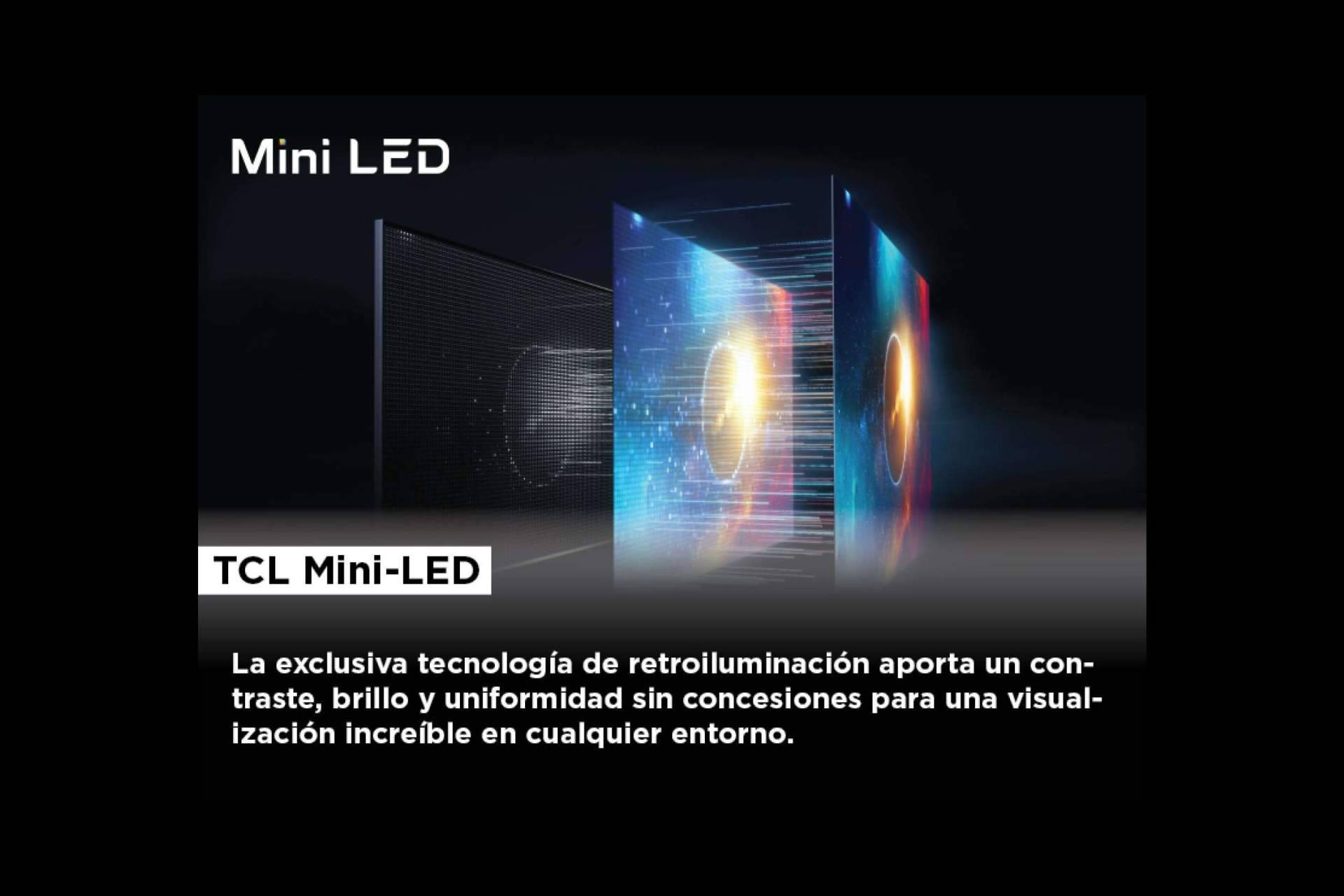 Las pantallas de televisión Mini LED TCL son una buena opción de entretenimiento para el hogar